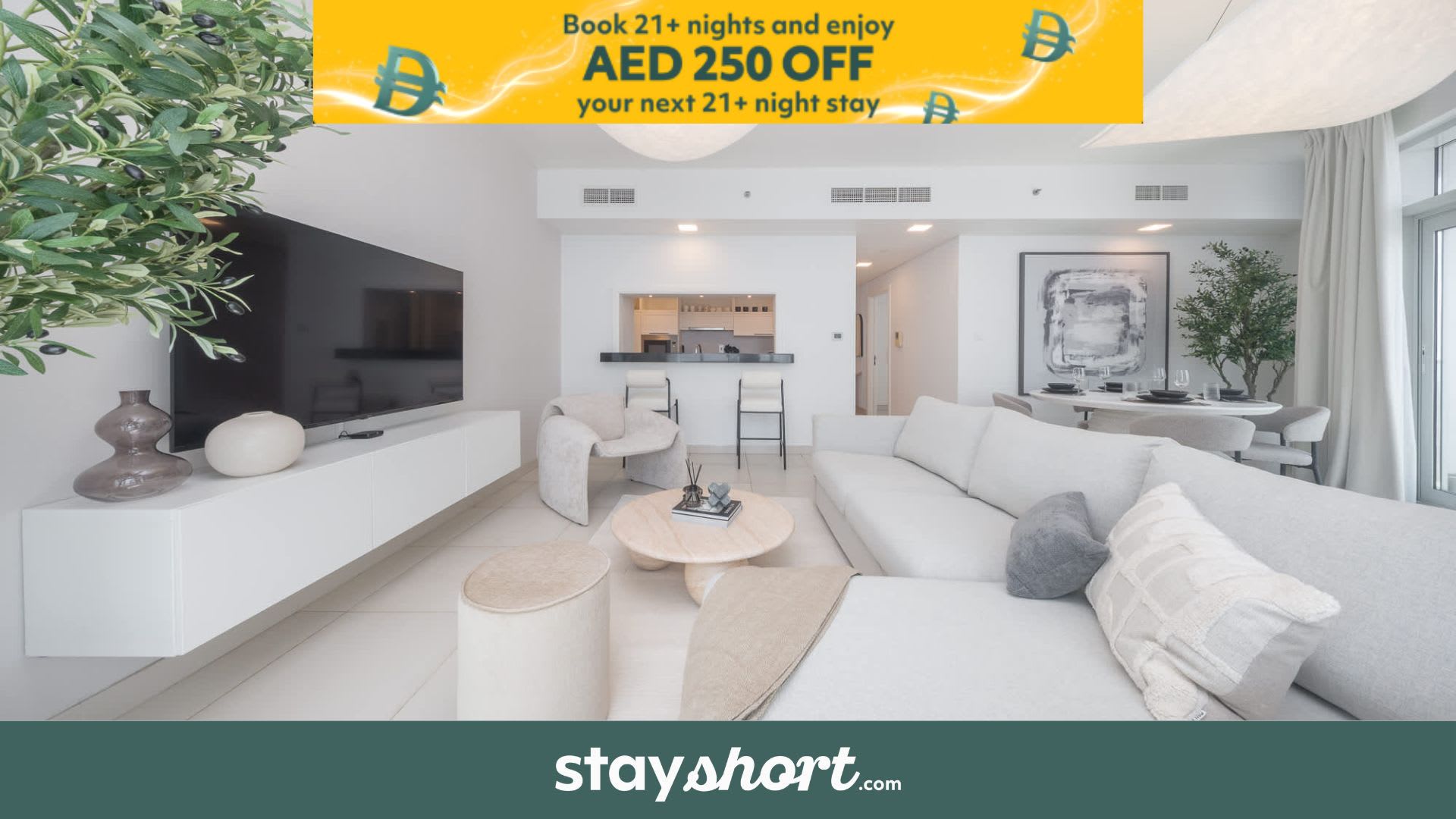 Free housekeeping visits during your stay - StayShort - Chic 1 Bed Apartment in Lofts Downtown Sleeps 4 — Downtown, Dubai — vacation rental