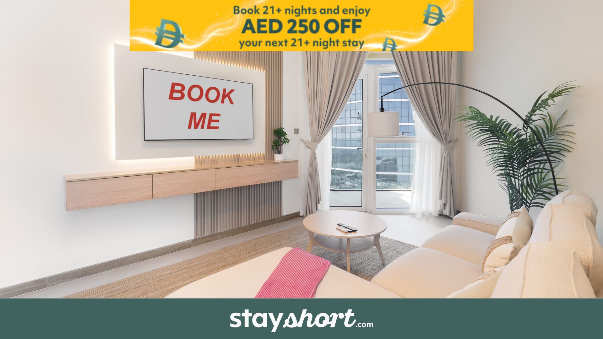 Free housekeeping visits during your stay - StayShort - Business Bay for 4 people with City Views! — Business Bay, Dubai — vacation rental