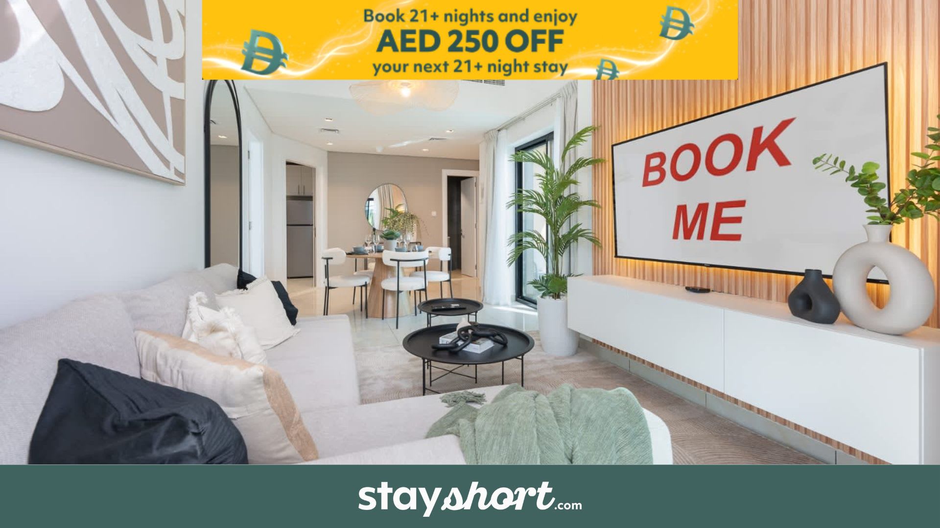 Free housekeeping visits during your stay - StayShort-Elegant 1 Bedroom City View Apartment Square Tower JVC — JVC, Dubai — vacation rental