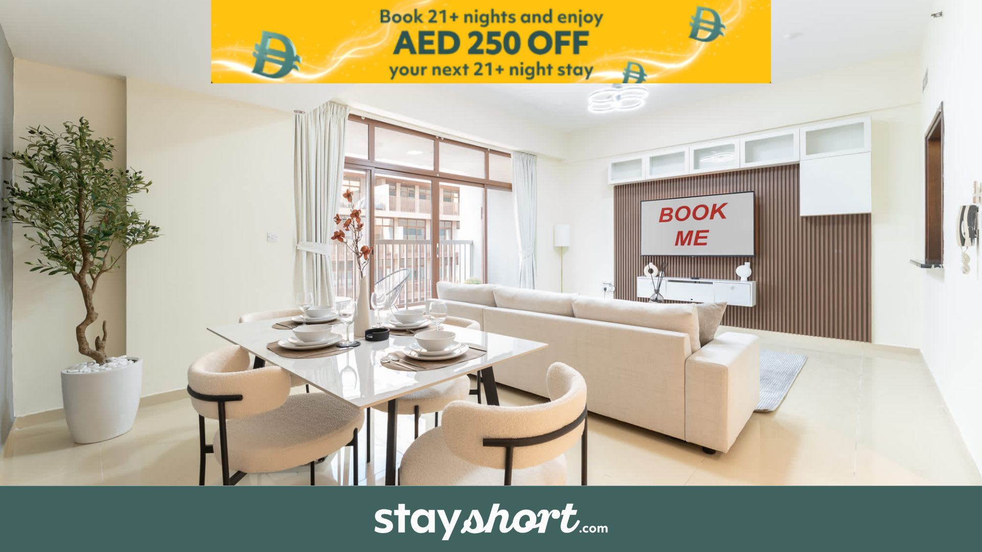StayShort - Comfortable 3BR Apartment in JVC Sleeps 6 Prime Location — JVC, Dubai — vacation rental