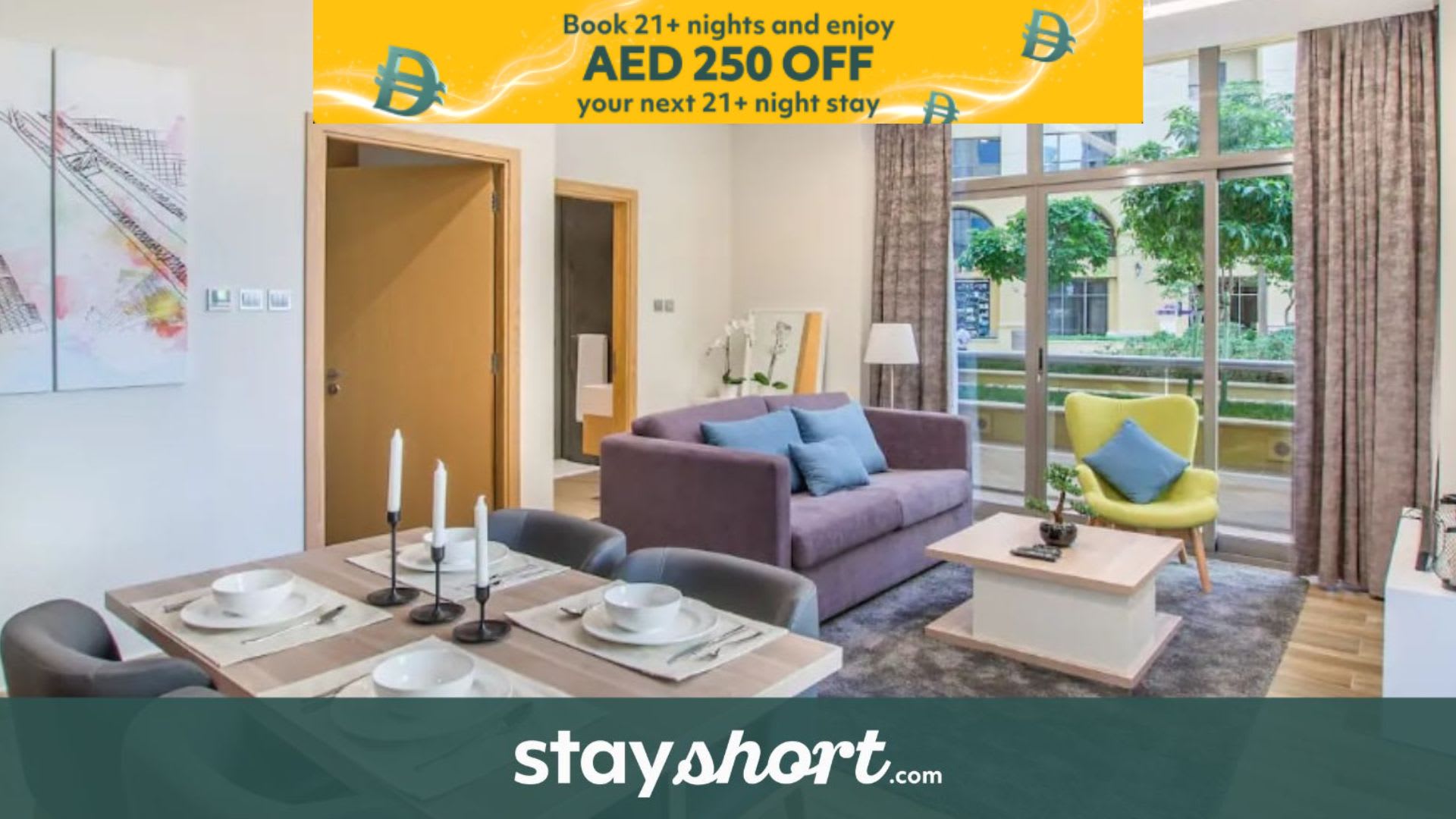 Free housekeeping visits during your stay - StayShort - Comfortable Marina 1BR Apartment for Families — JBR, Dubai — vacation rental