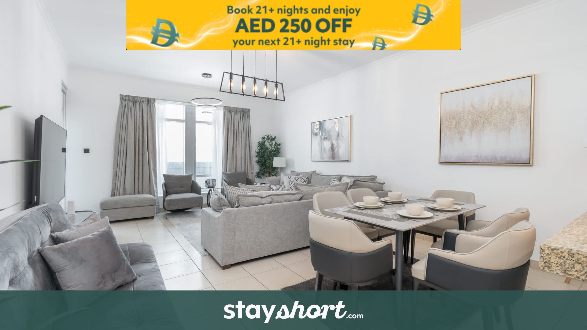 Free housekeeping visits during your stay - StayShort - Downtown Dubai Apartment with Private Balcony Sleeps 3 — Downtown, Dubai — vacation rental