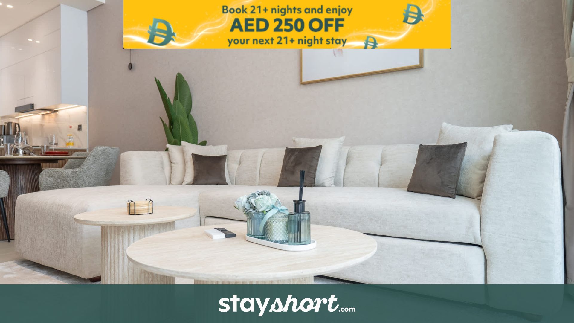 Free housekeeping visits during your stay - StayShort - Spacious 1 bed in JVC that sleeps 4! — JVC, دبي — vacation rental
