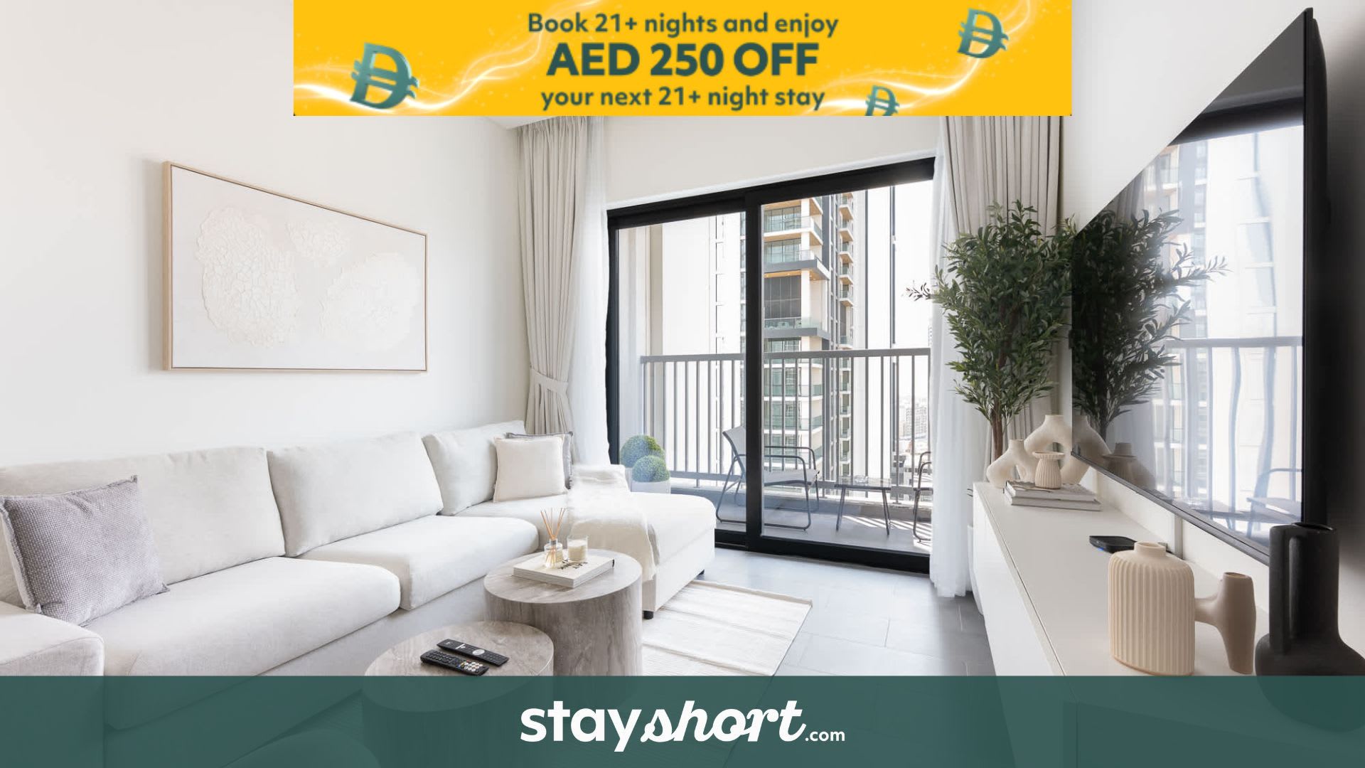 Free housekeeping visits during your stay - StayShort - Meydan Apartment Sleeps 5 in a Great Location! — Meydan, Dubai — vacation rental