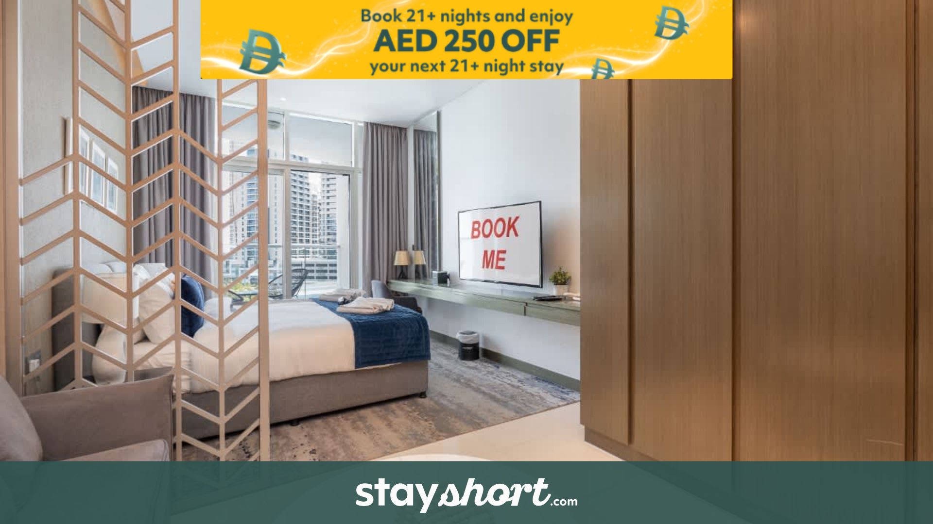 Free housekeeping visits during your stay - StayShort - Elegant Studio Retreat at DAMAC Maison Prive Sleeps 4 — Business Bay, Dubai — vacation rental