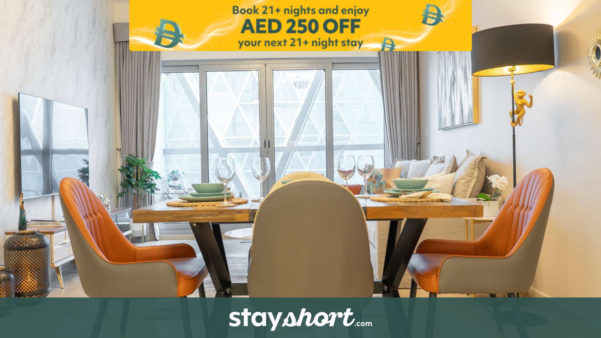 Free housekeeping visits during your stay - StayShort - Stylish DIFC Apartment Sleeps 4 with Pool & Gym — DIFC, Dubai — vacation rental
