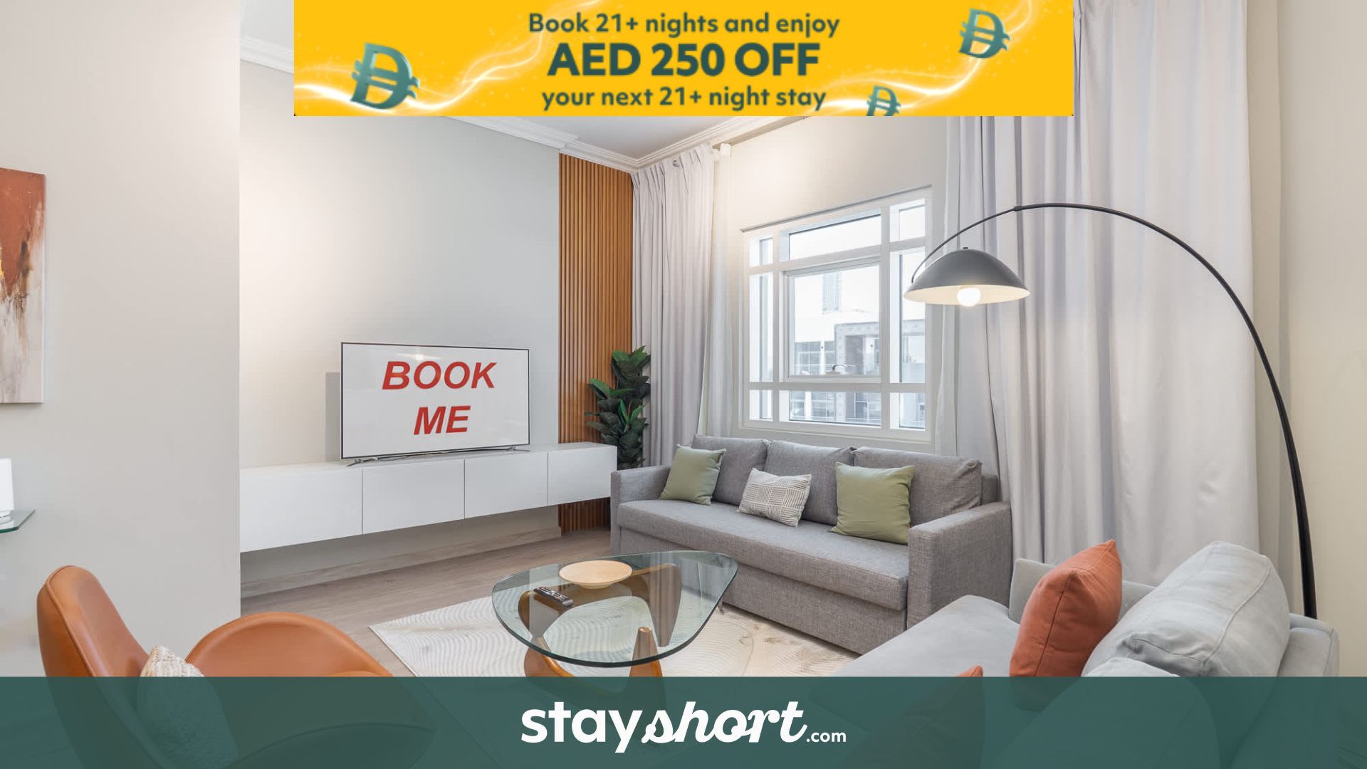 Free housekeeping visits during your stay - StayShort - Comfortable 1BR JVC Retreat with Pool! — JVC, Dubai — vacation rental