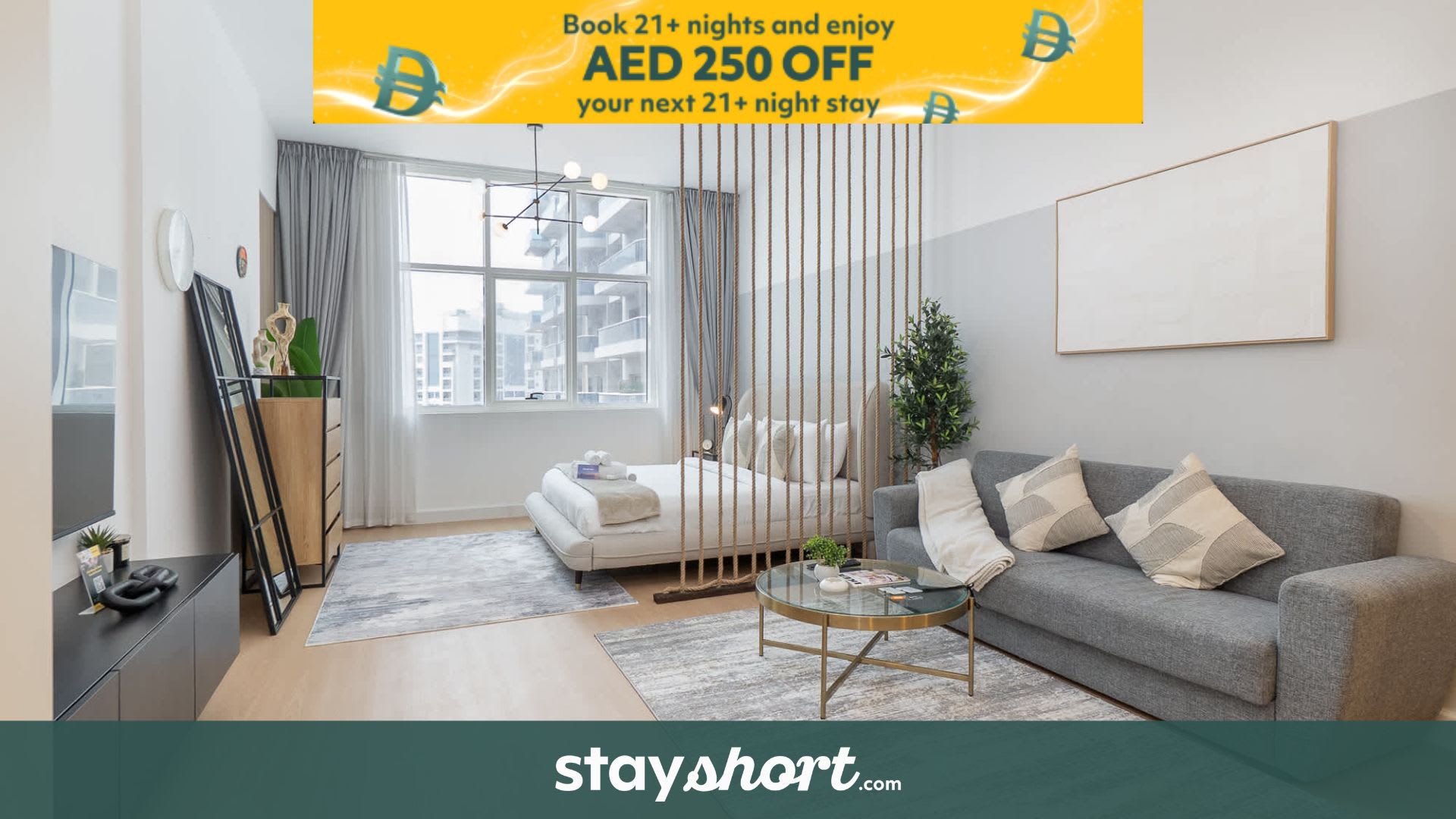Free housekeeping visits during your stay - StayShort - Amazing Studio Apartment in Frankfurt, Sports City — Sports City, Dubai — vacation rental