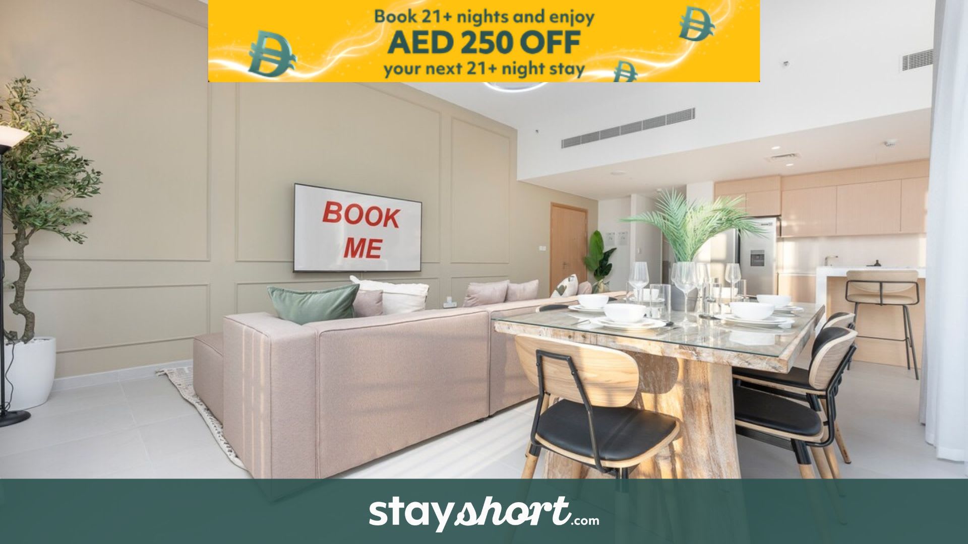 Free housekeeping visits during your stay - StayShort - Peaceful 4-Bedroom, Bright Kitchen Space in Dubai Creek Harbour — Creek Harbour, Dubai — vacation rental