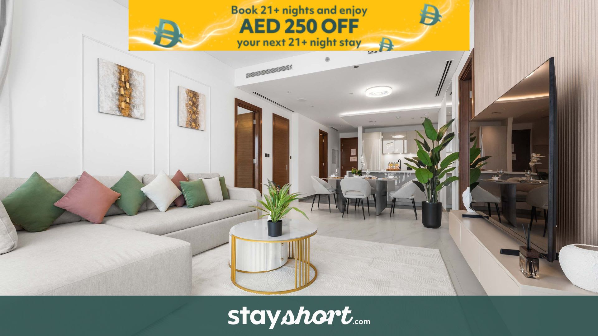 StayShort - Elegant 3BR Meydan Apartment with Dubai Skyline Views Sleeps 5 — Meydan, Dubai — vacation rental