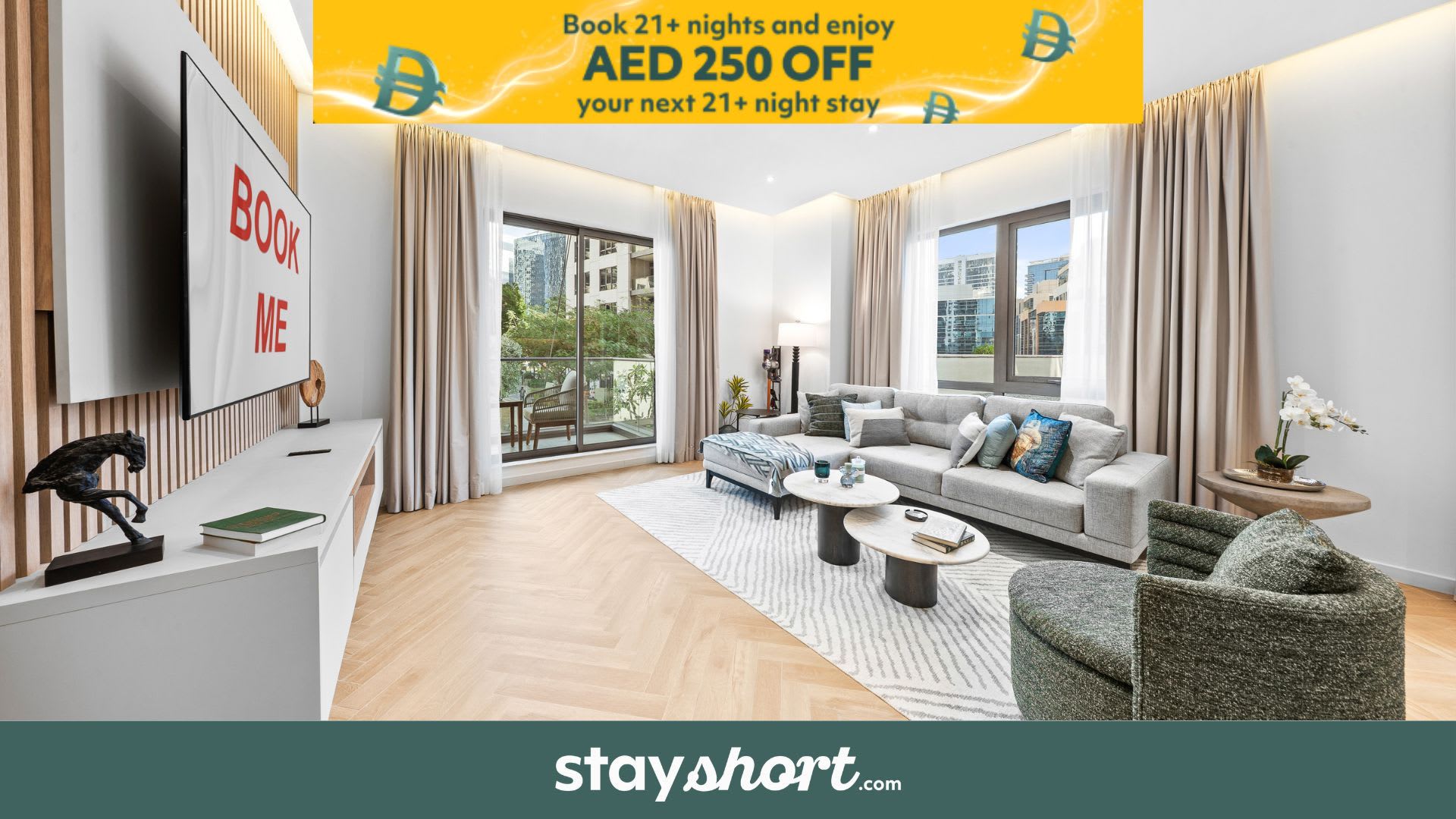 StayShort - 1BR Downtown with Burj Khalifa View Sleeps 4 — Downtown, Dubai — vacation rental