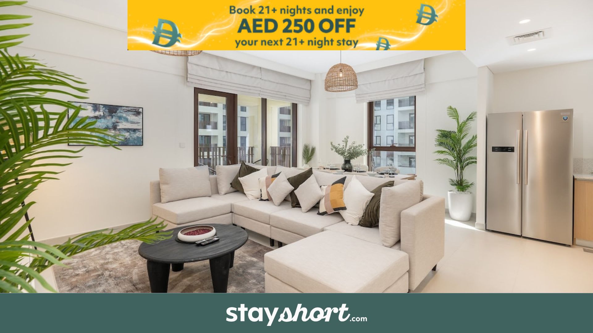 Free housekeeping visits during your stay - StayShort - Elegant & Spacious 4BR for Families in Creek Harbour — Creek Harbour, Dubai — vacation rental