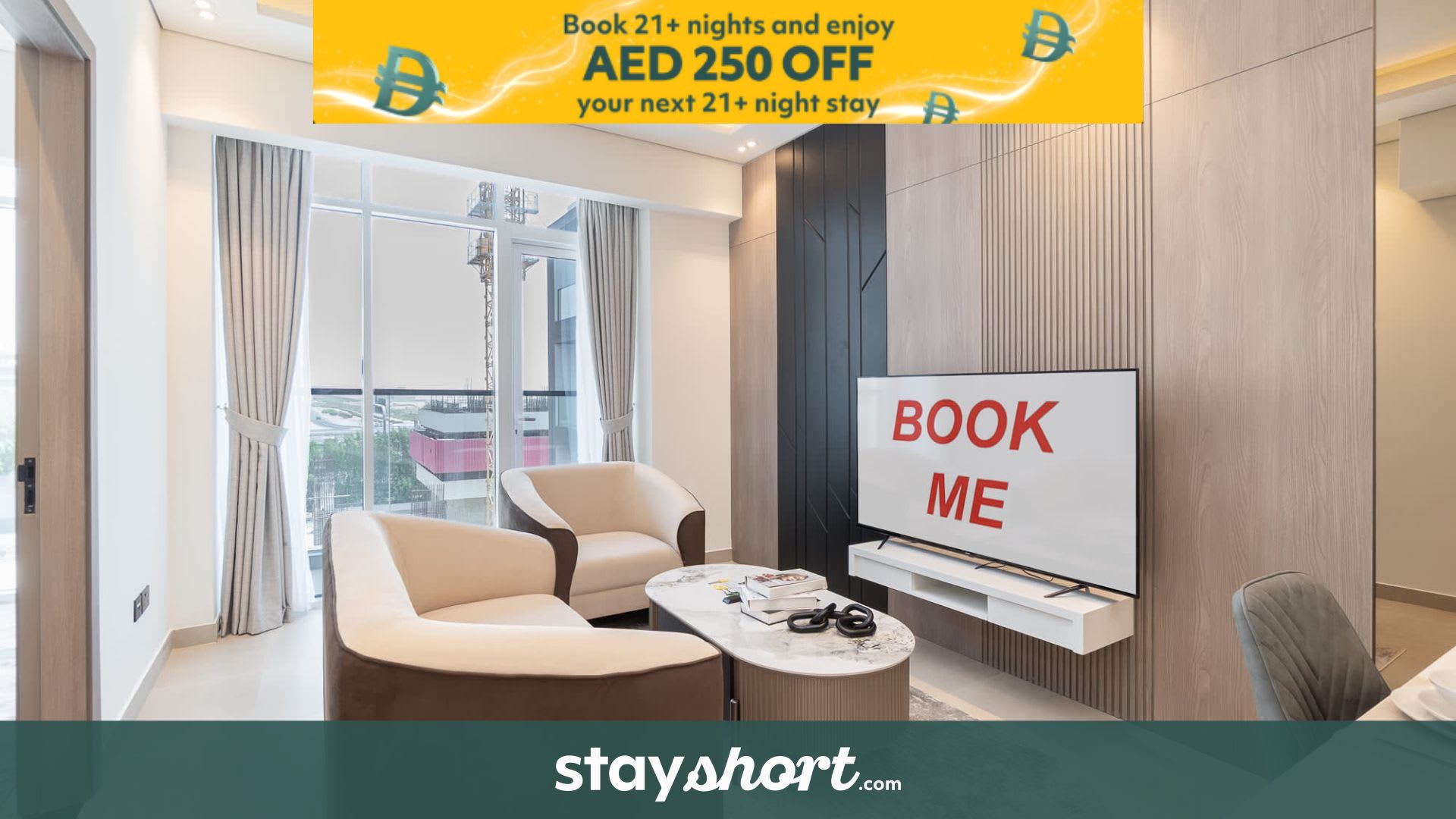 Free housekeeping visits during your stay - StayShort - Comfortable 1BR Apartment in JVT with Gym & Pool Sleeps 2 — JVT, Dubai — vacation rental