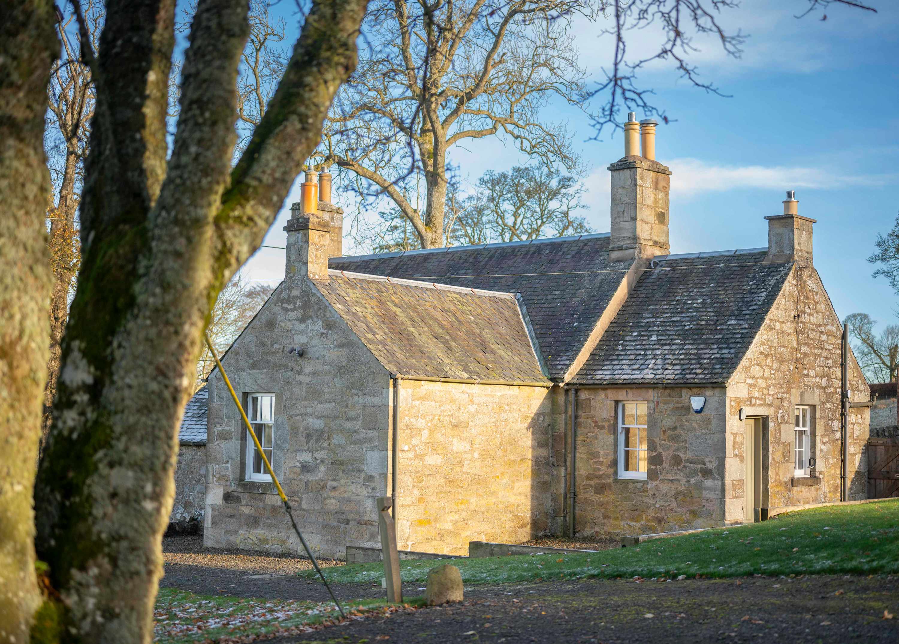Side View of the Cottage