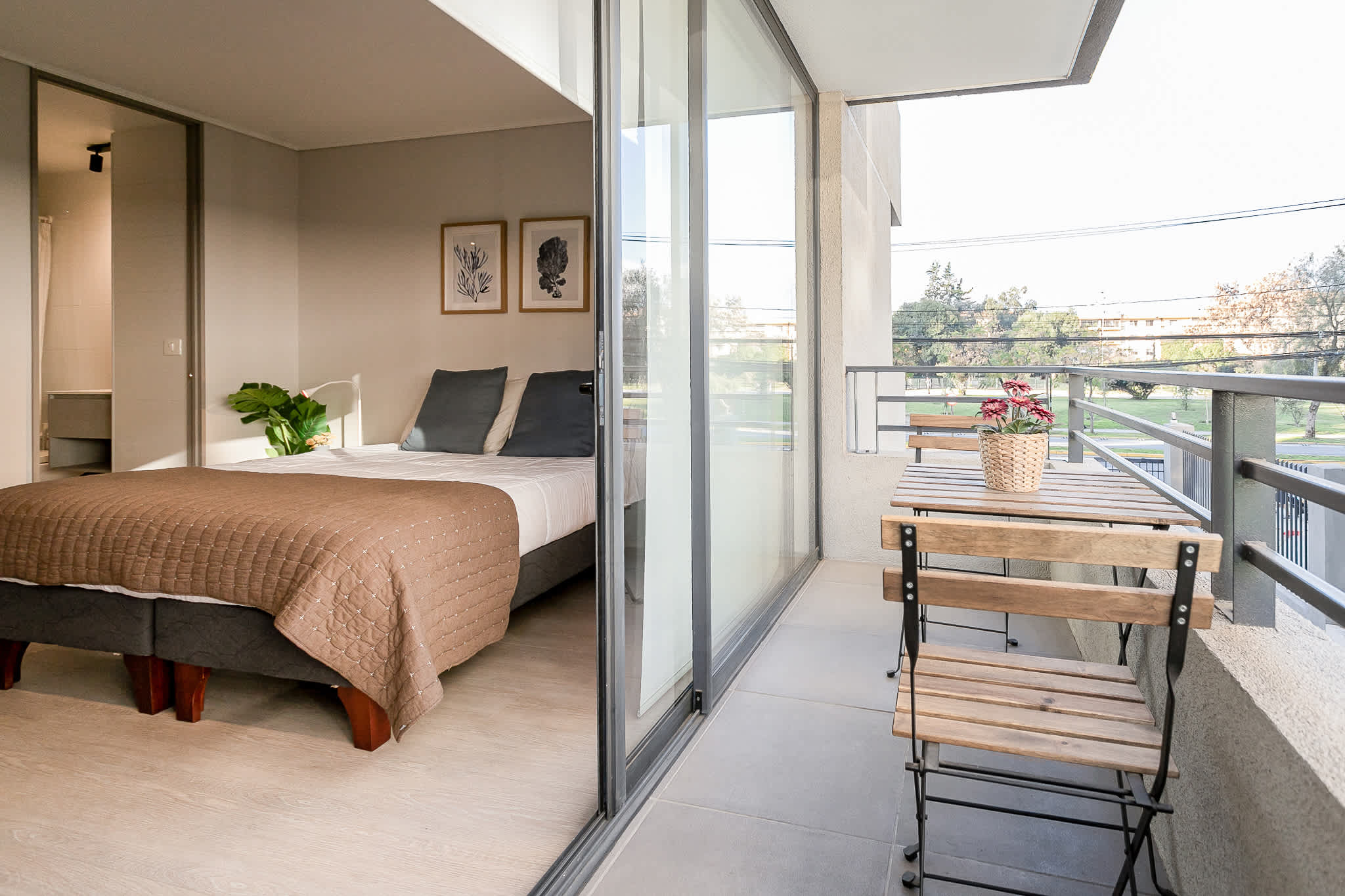 Chic Retreat in Nunoa | Perfect Studio for 2