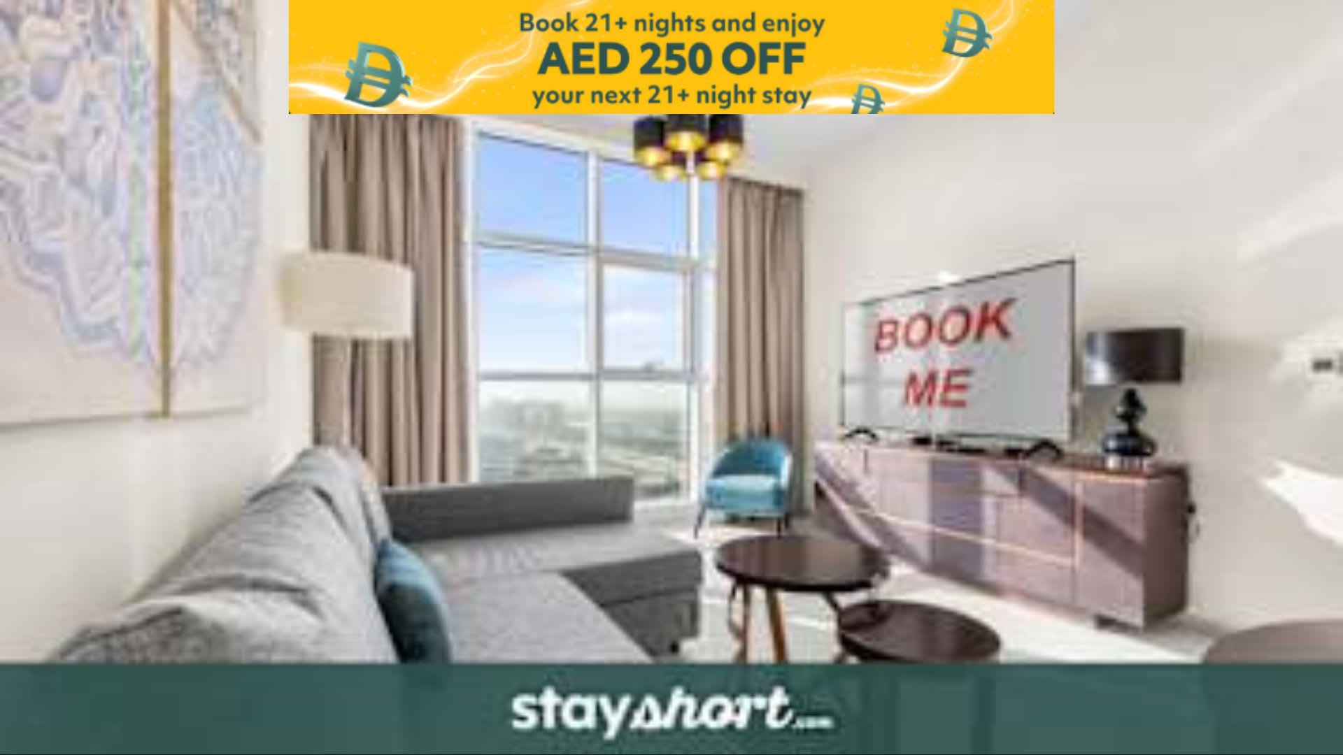 Free housekeeping visits during your stay - StayShort - 1BR in JVC that Sleeps 4 with Amazing Amenities — JVC, Dubai — vacation rental