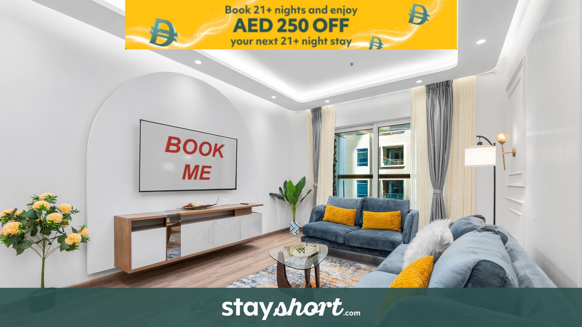 Free housekeeping visits during your stay - StayShort - High-Floor 1 Bedroom in Dubai Marina that Sleeps 3 — Dubai Marina, Dubai — vacation rental