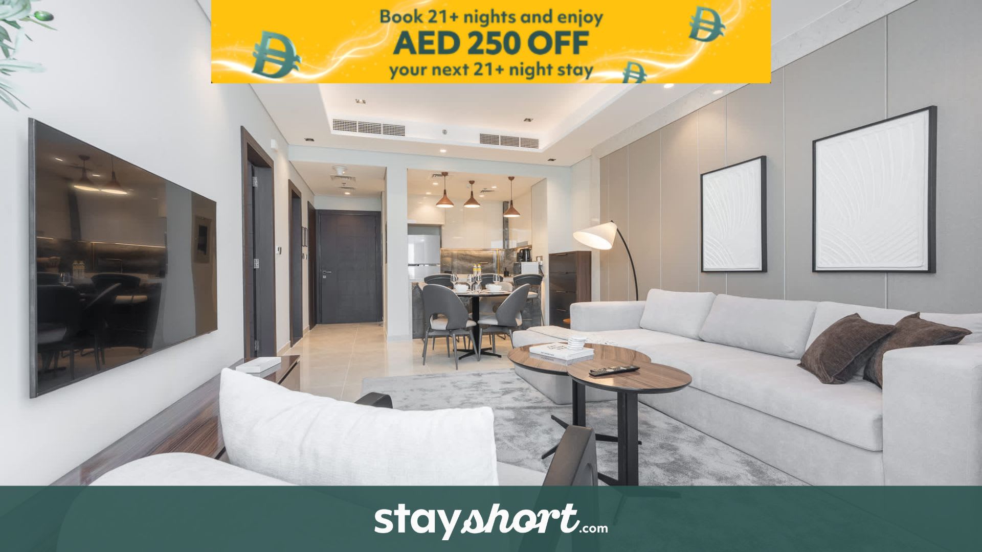 Free housekeeping visits during your stay - StayShort - 1 Bedroom in Nobles Tower with Burj Khalifa Views — Business Bay, Dubai — vacation rental