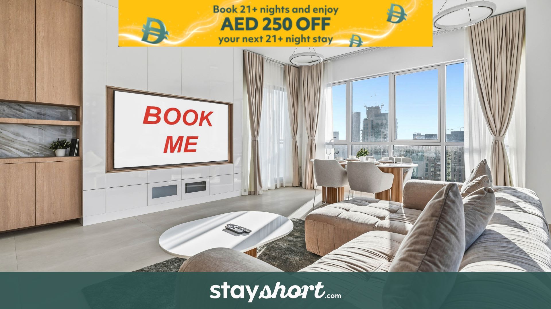 Free housekeeping visits during your stay - StayShort - Refined 1-Bedroom Retreat in Downtown that Sleeps 2! — Downtown, Dubai — vacation rental