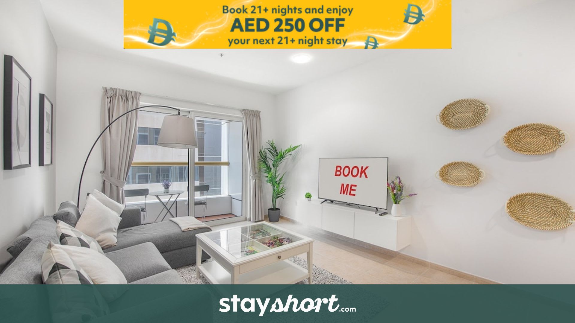 Free housekeeping visits during your stay - StayShort - Modern 1BR Stay at Elite Tower Dubai Marina — Dubai Marina, Dubai — vacation rental