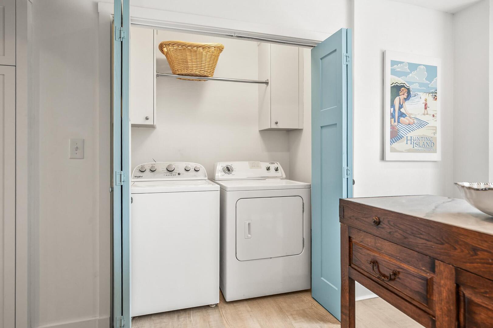 Laundry Area off Kitchen