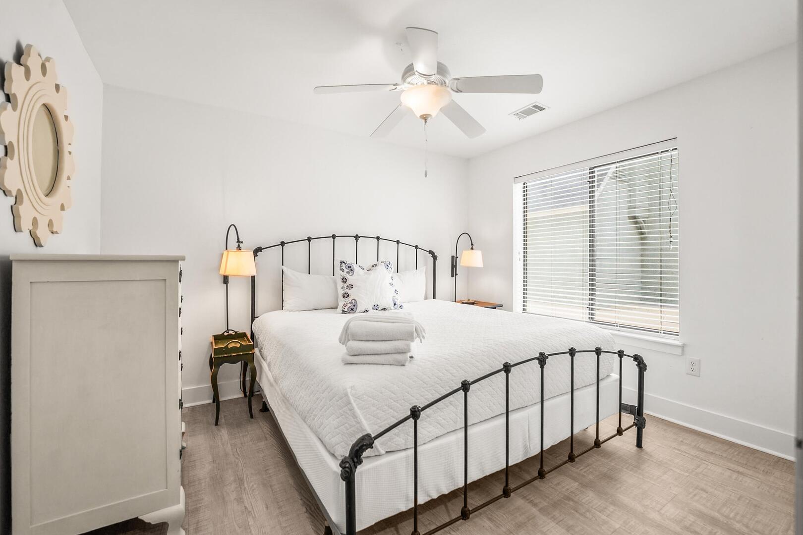 Guest Bedroom 1 with King Bed