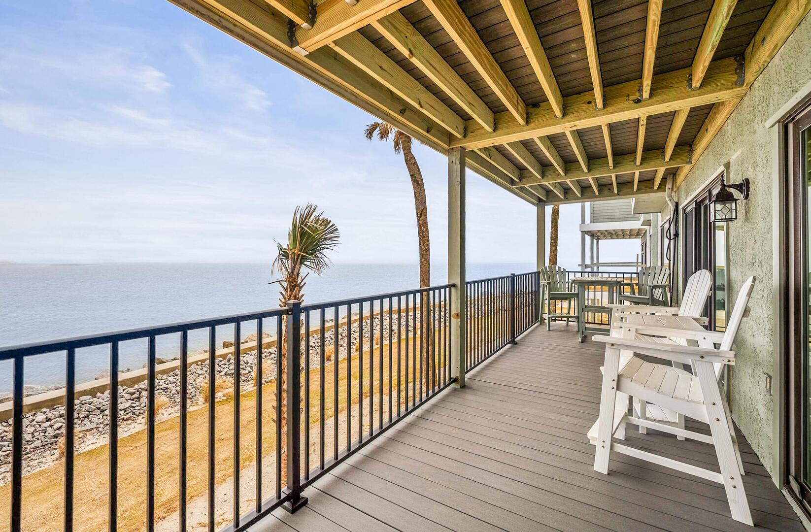 Ocean Front Balcony