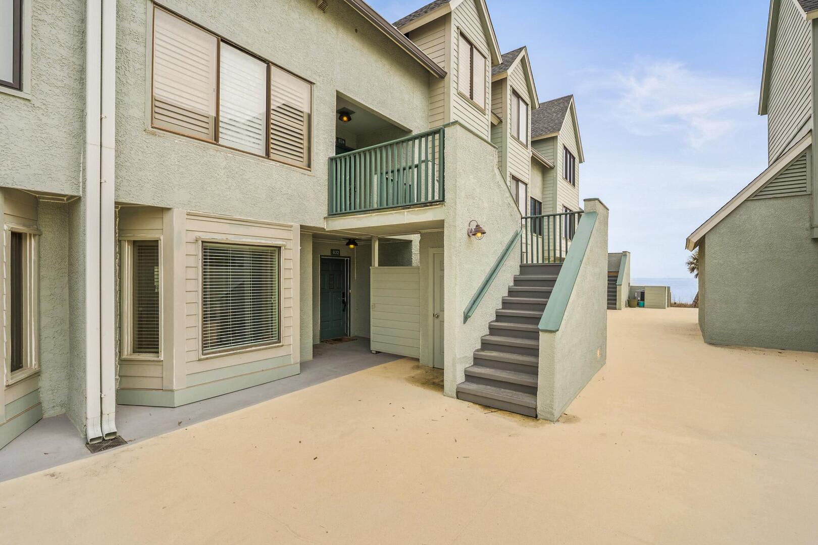 Stairway to Front Entrance