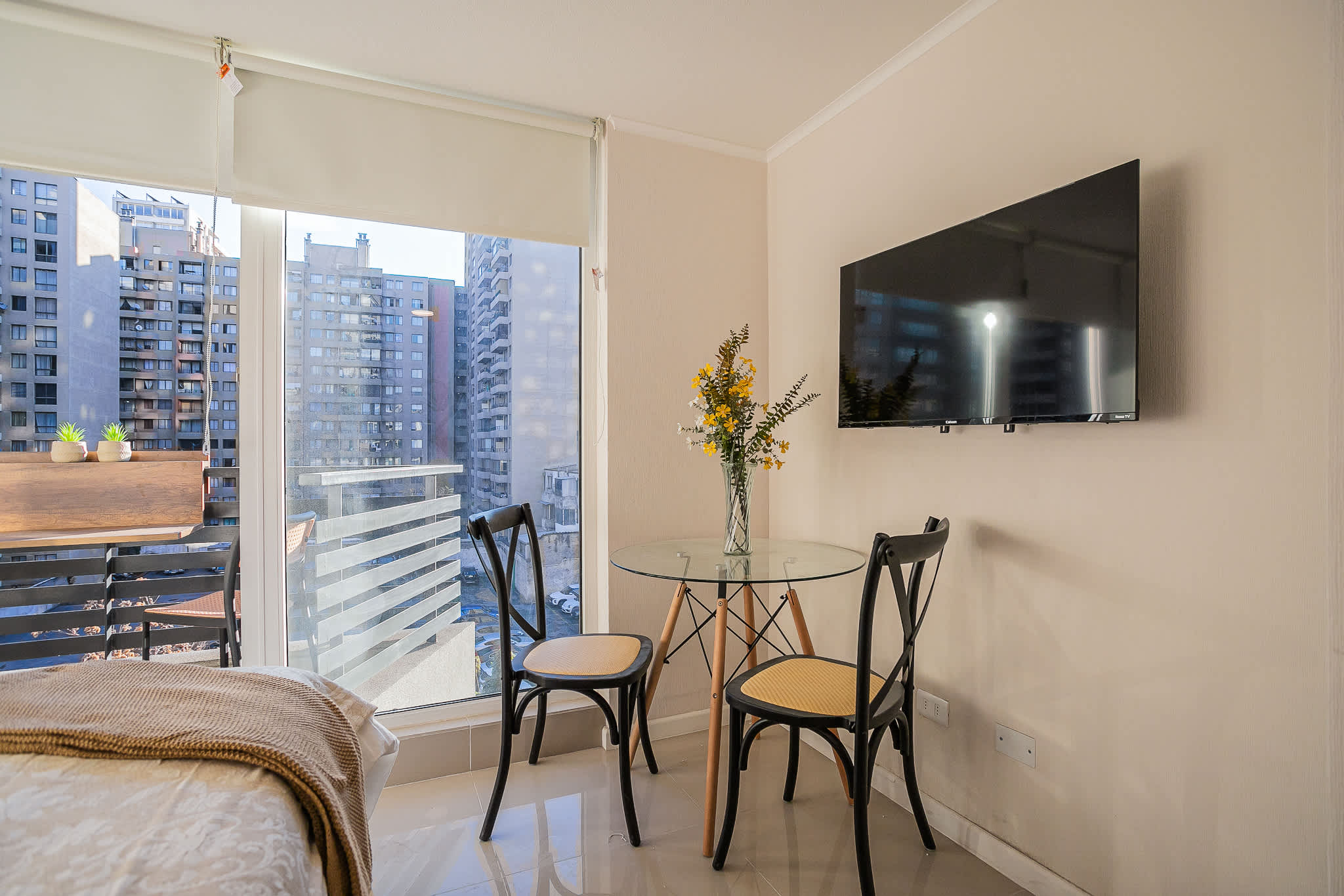 Rest in this comfortable studio in Santiago Centro