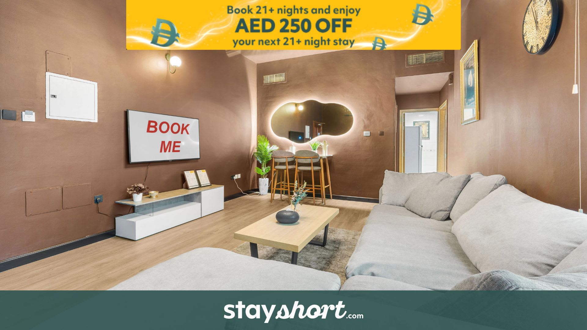 Free housekeeping visits during your stay - StayShort - 1 Bedroom in Al Garhoud Perfect for 2! — Al Garhoud, Dubai — vacation rental