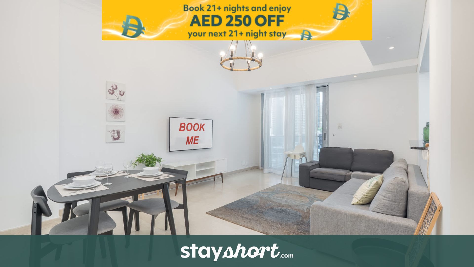 Free housekeeping visits during your stay - StayShort - Cozy & Stunning 1BR in Dubai Marina — Dubai Marina, Dubai — vacation rental
