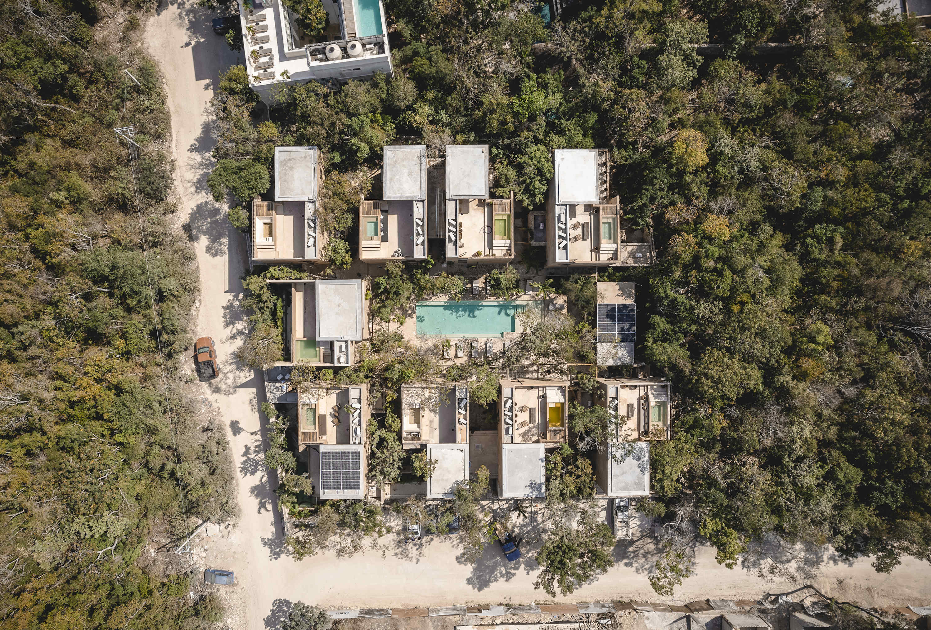 Drone view of Kokoon Complex