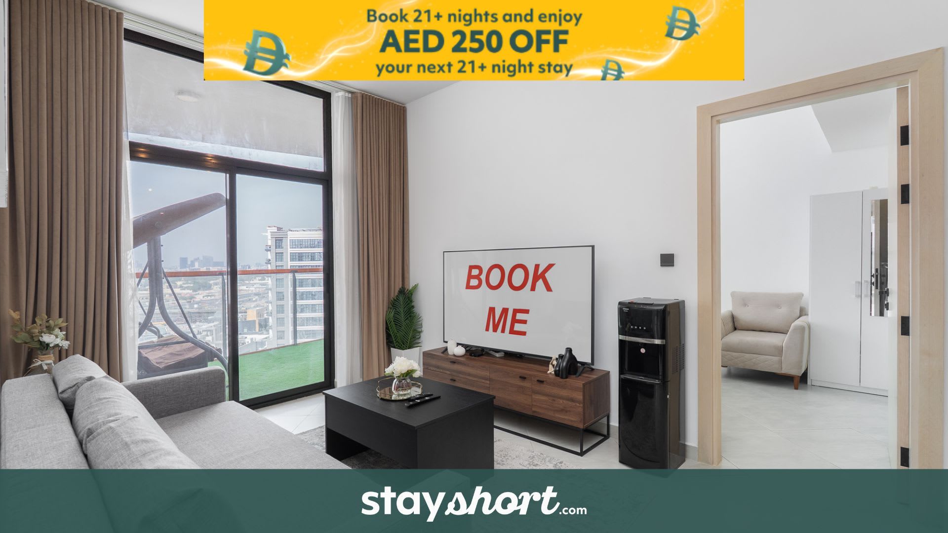 Free housekeeping visits during your stay - StayShort - Magnificent 3 Bedroom Apartment in Al Jaddaf that Sleeps 8 — Al Jaddaf, Dubai — vacation rental