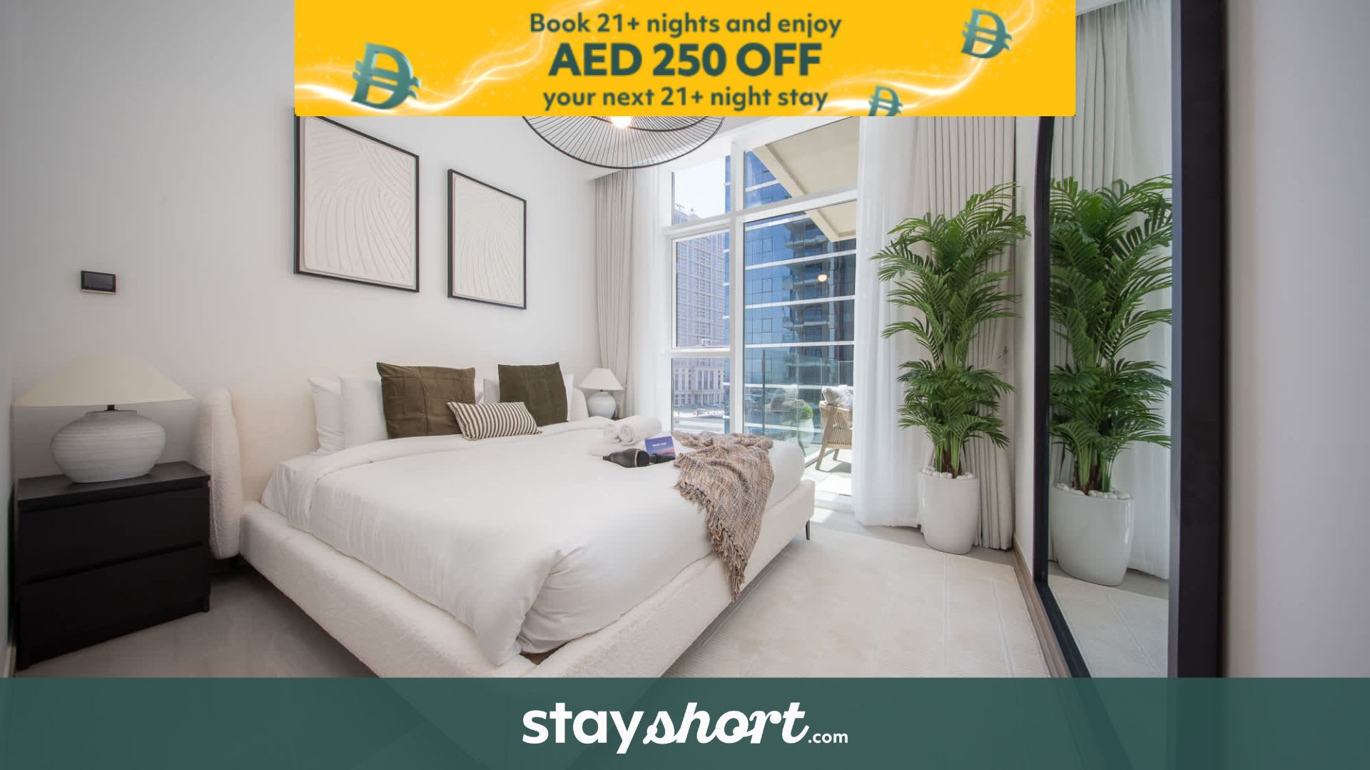 StayShort - Lavish 2BR in Business Bay Ideal for 6! — Business Bay, Dubai — vacation rental