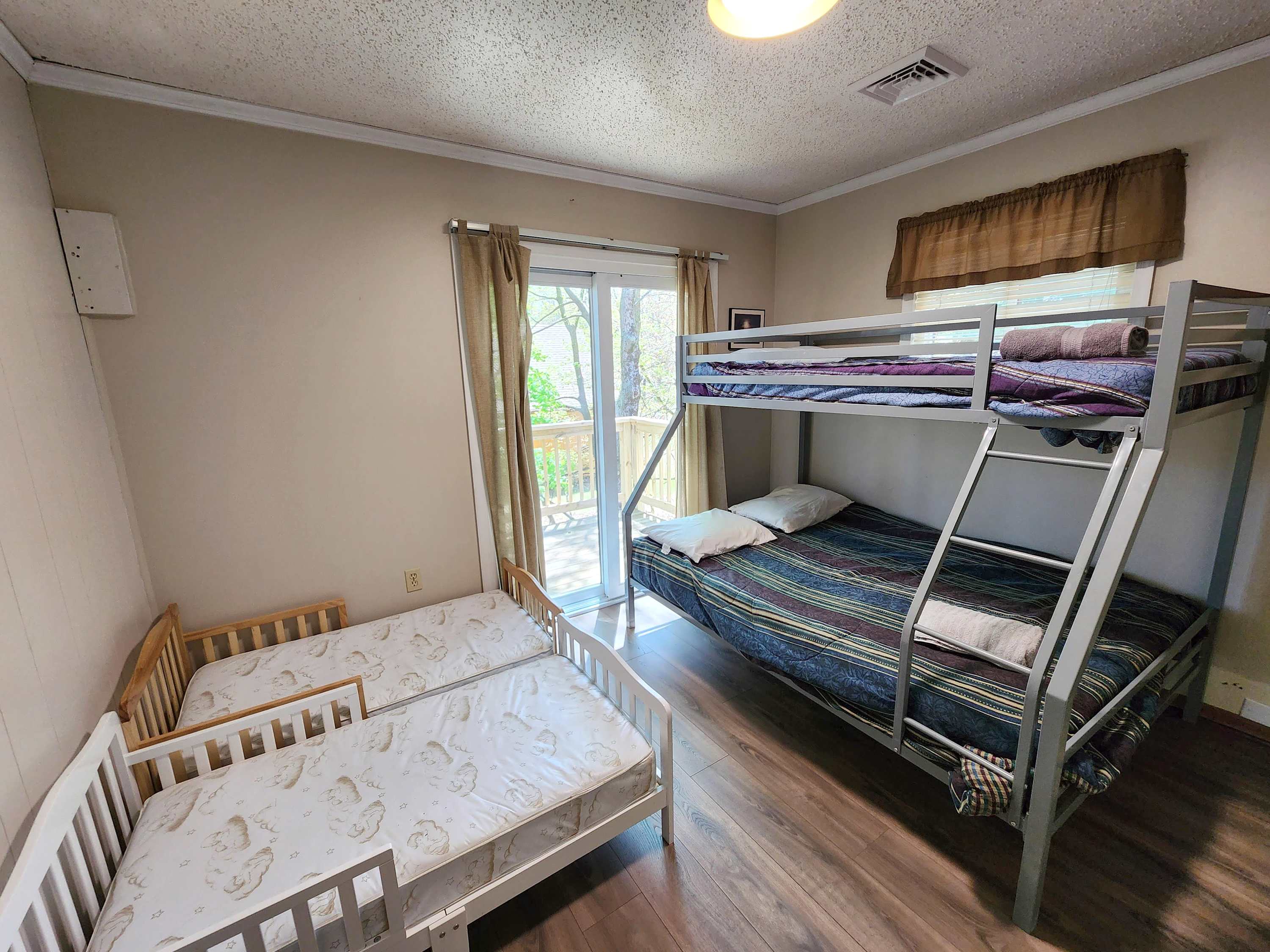 Bunk beds that the kids will love, with room to play and rest