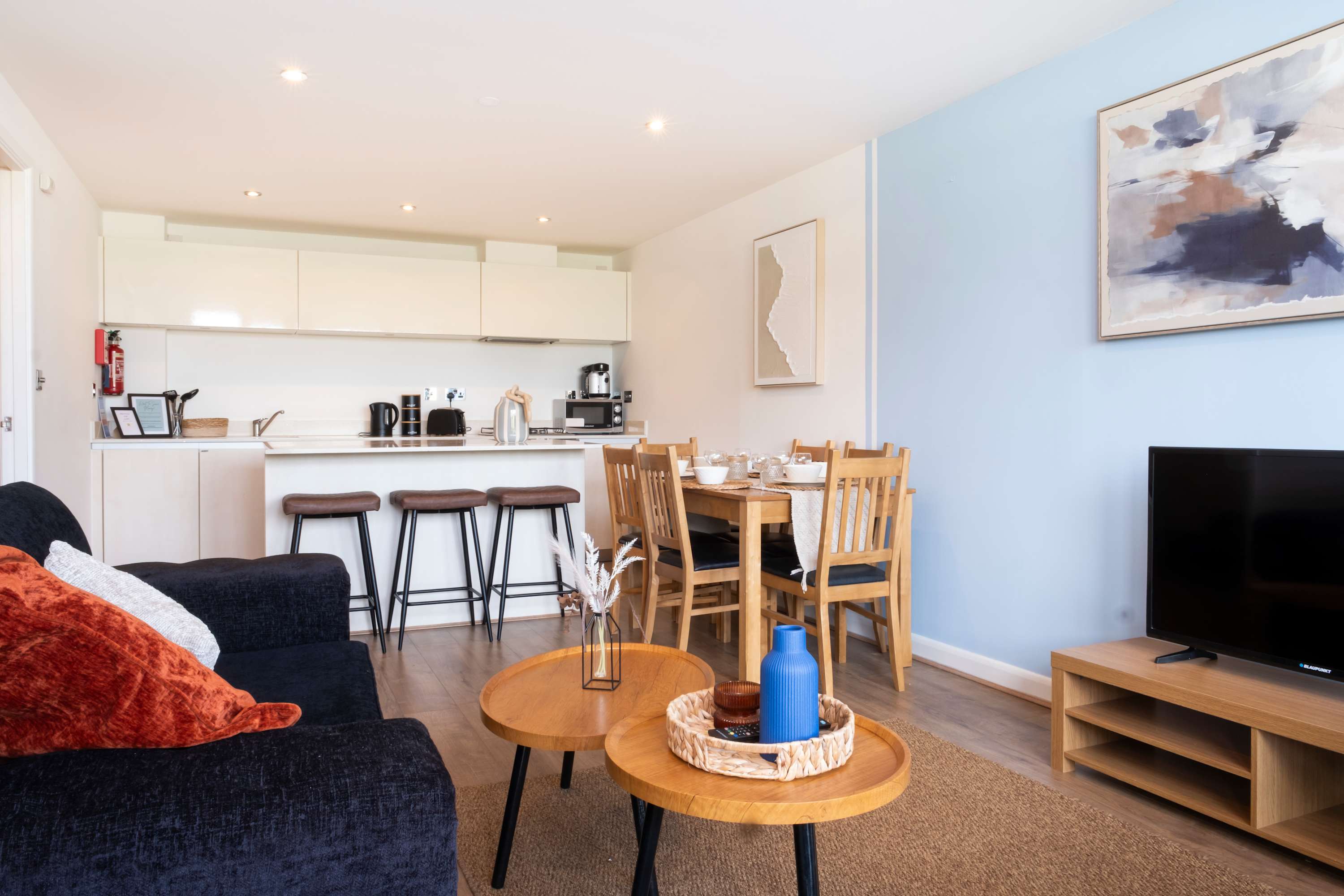 Luxury Fistral Beach Apartment Newquay, Cornwall Parking serviced apartment - UK - VivreStays