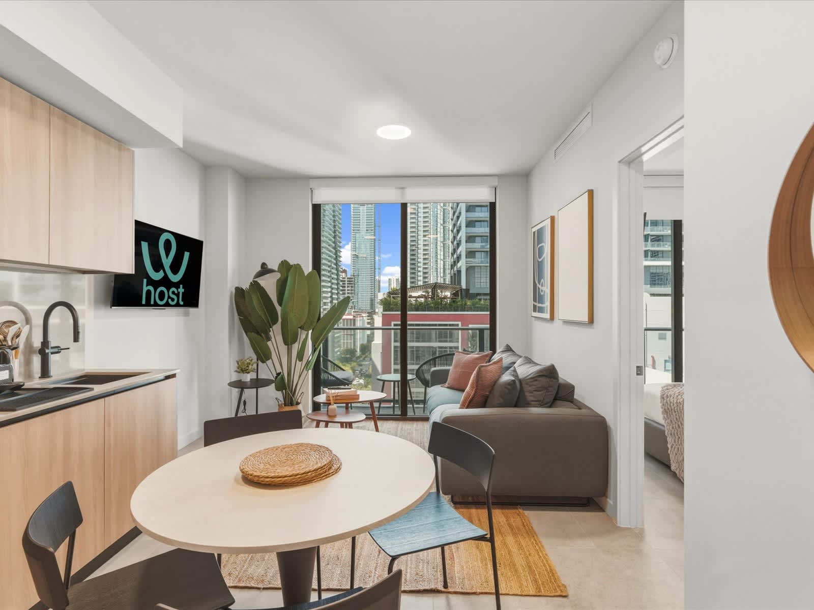 FIFA Fan Fest Walk | Sleek 1BR+Den | Pool/ Cinema
