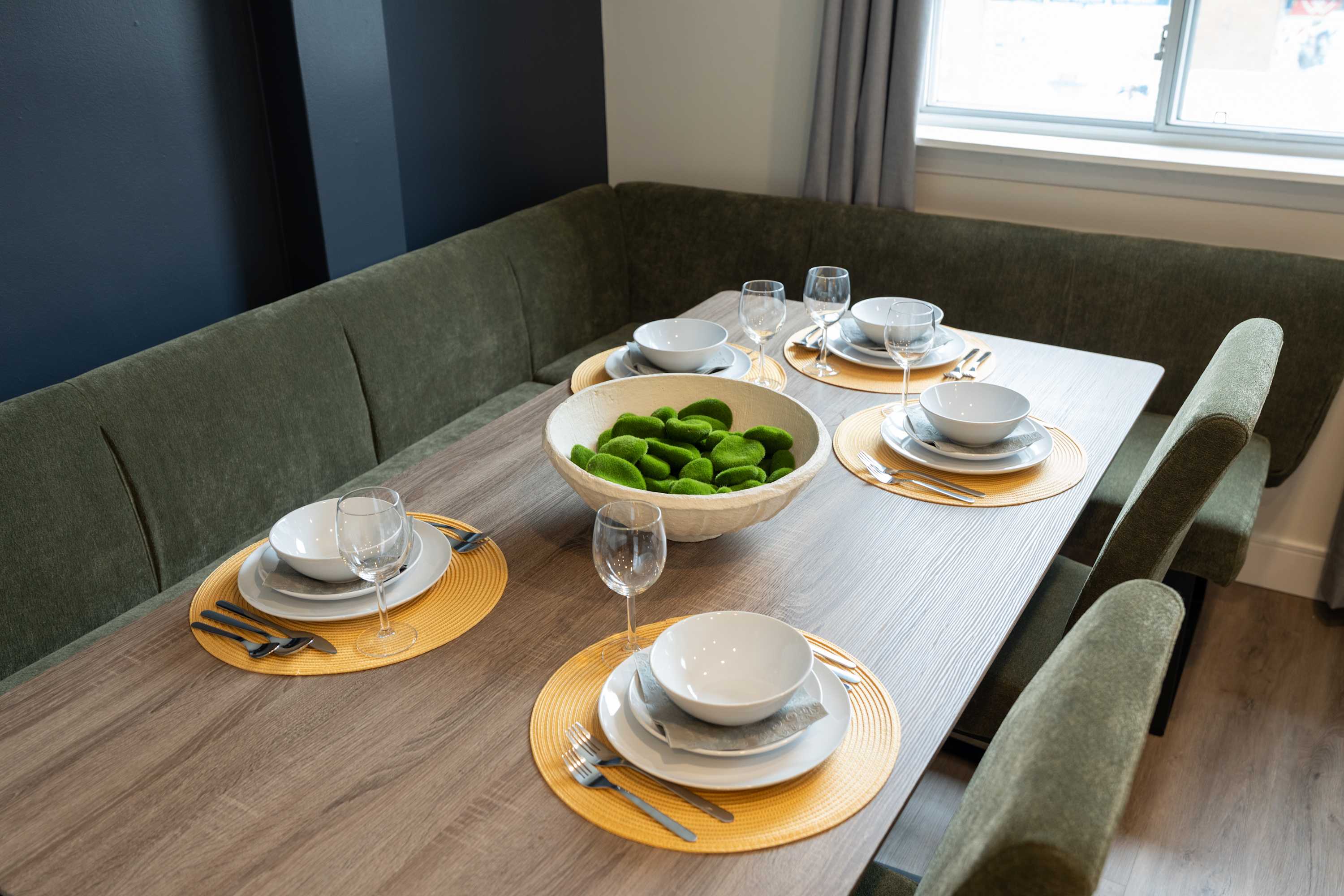 A welcoming setup to make every dining moment easy
