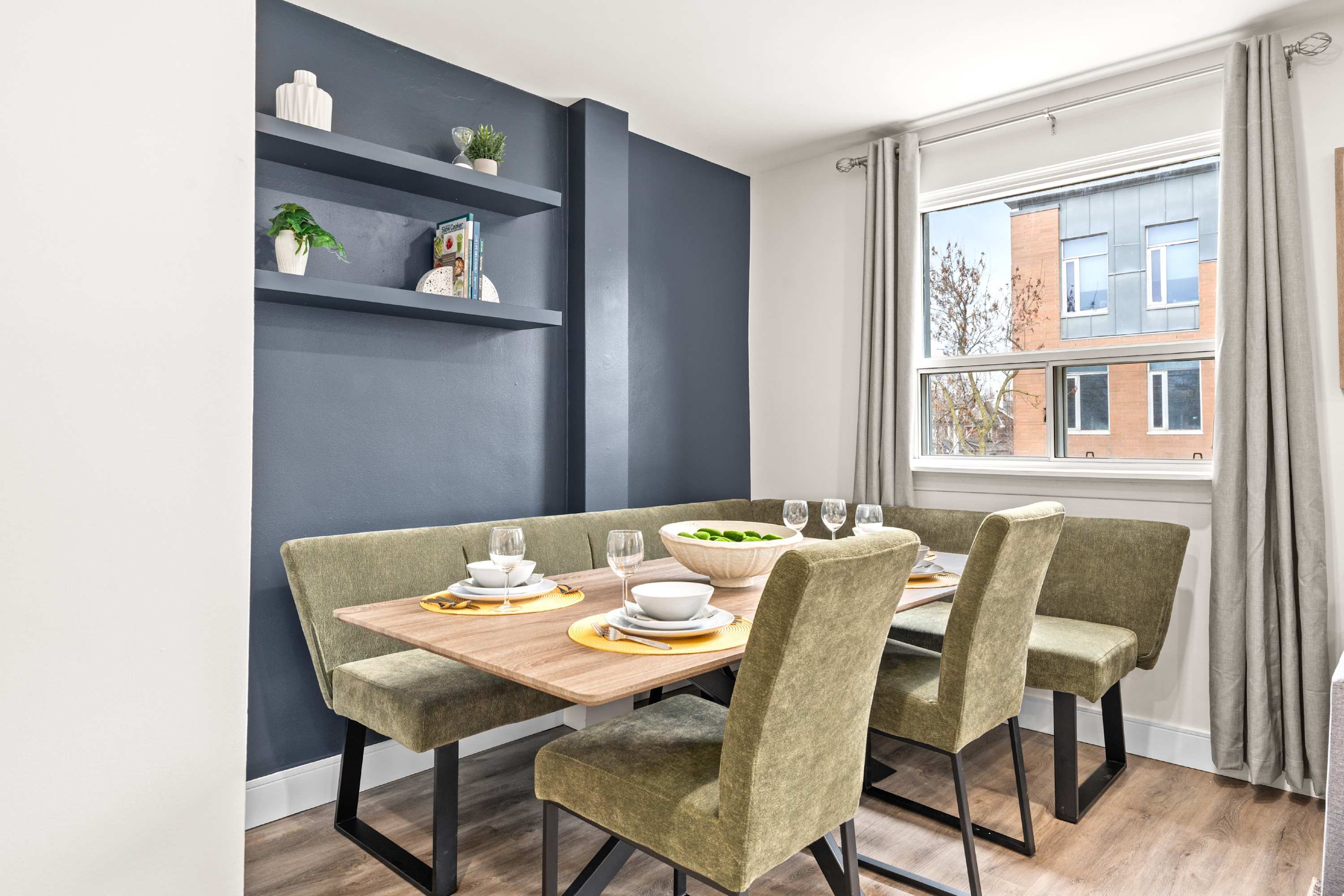 A welcoming table for friends, family, and good times