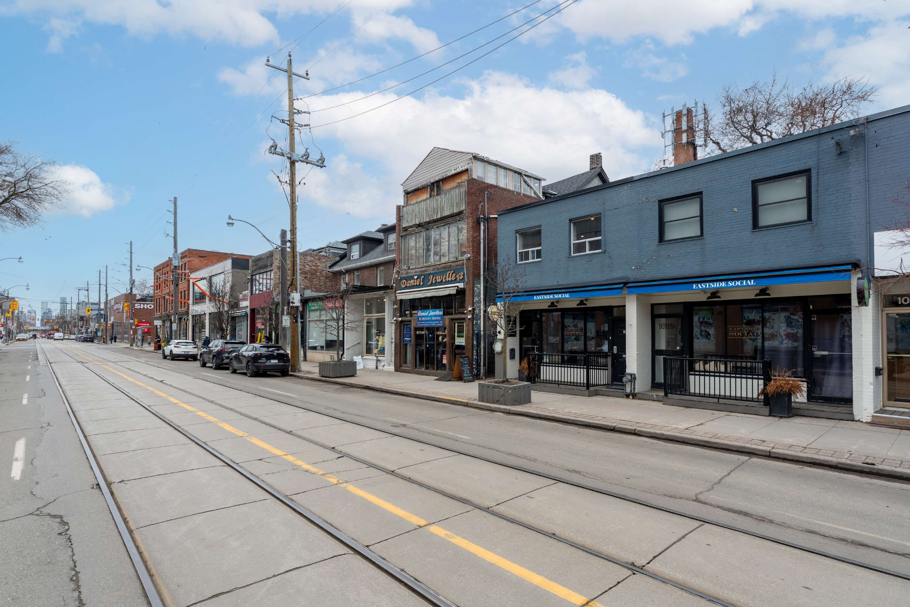 Step outside and hop on the tram to explore all of downtown Toronto