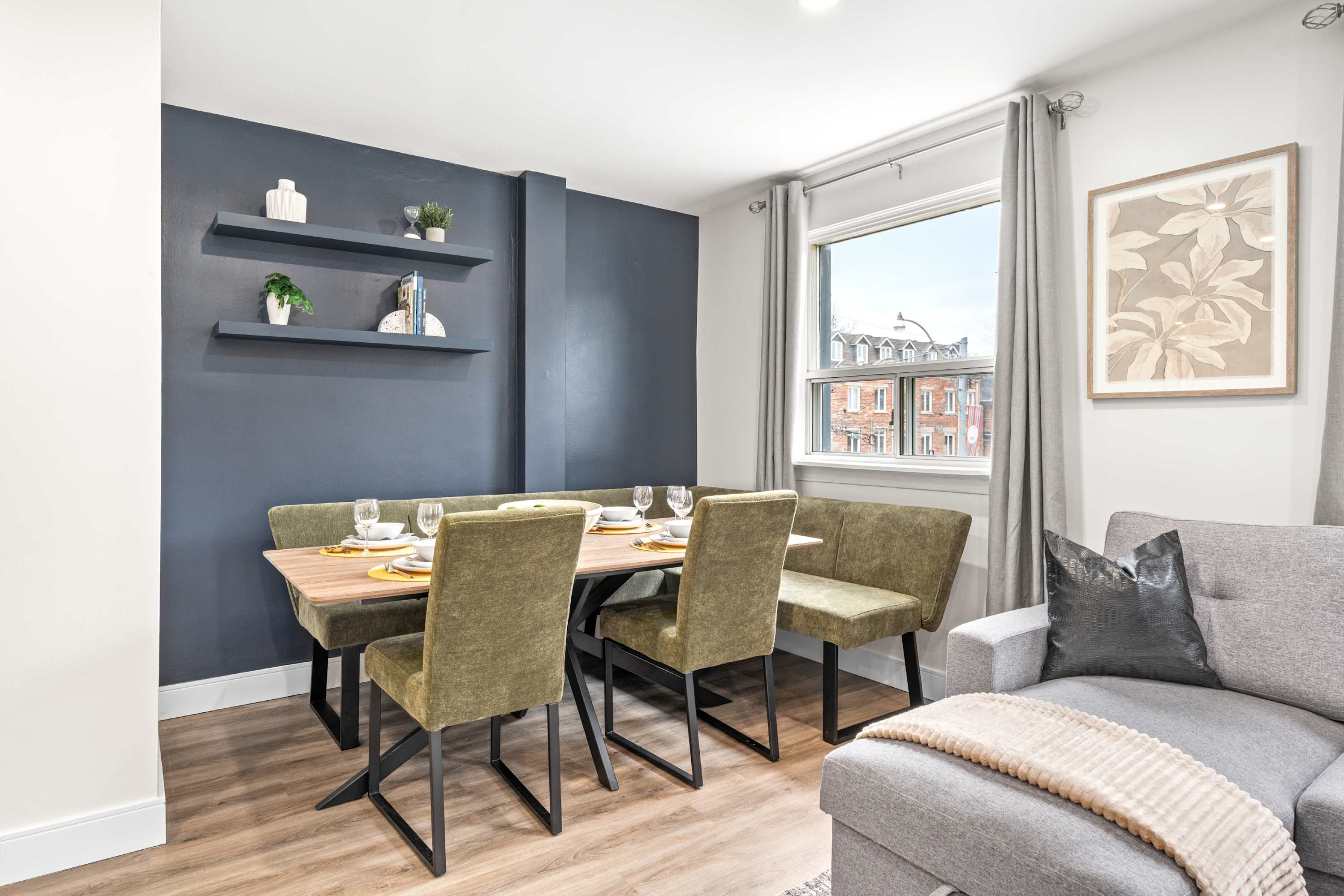 Enjoy meals and special moments with family or friends