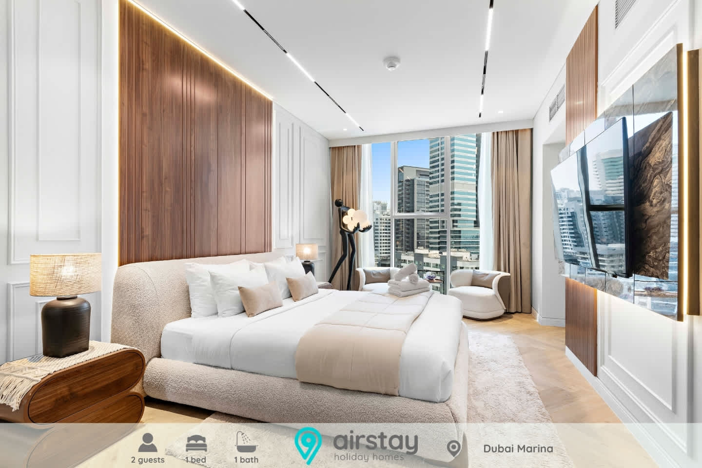 Airstay | Marina Walk Studio | Near JBR Beach in Dubai, United Arab Emirates