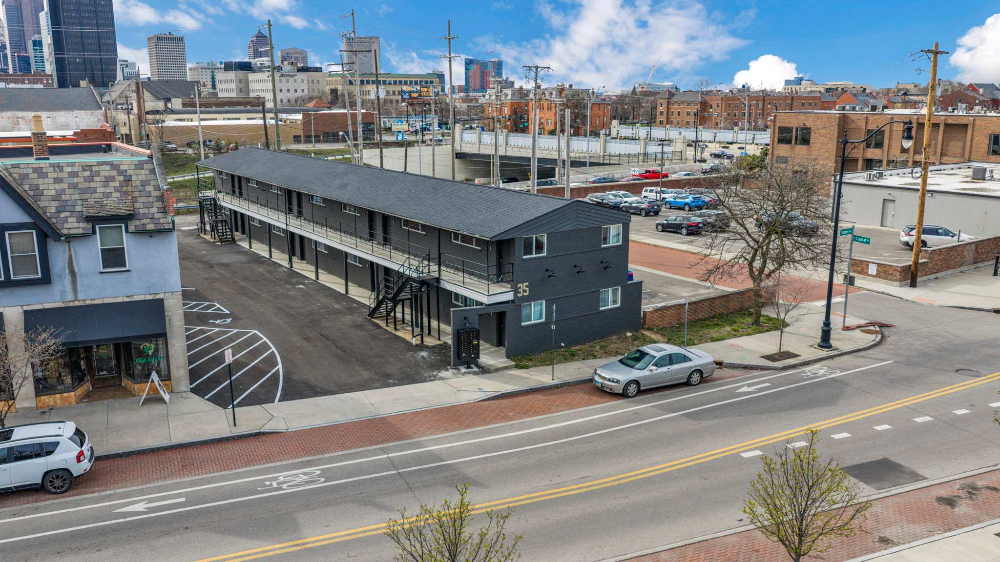 First-Floor New Columbus Studio Steps from Downtown