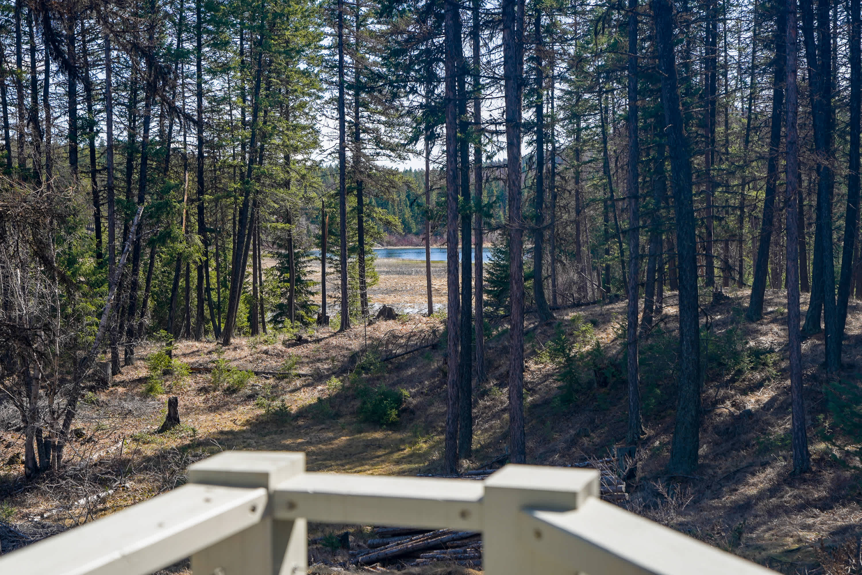 Distant lake views, endless calm
