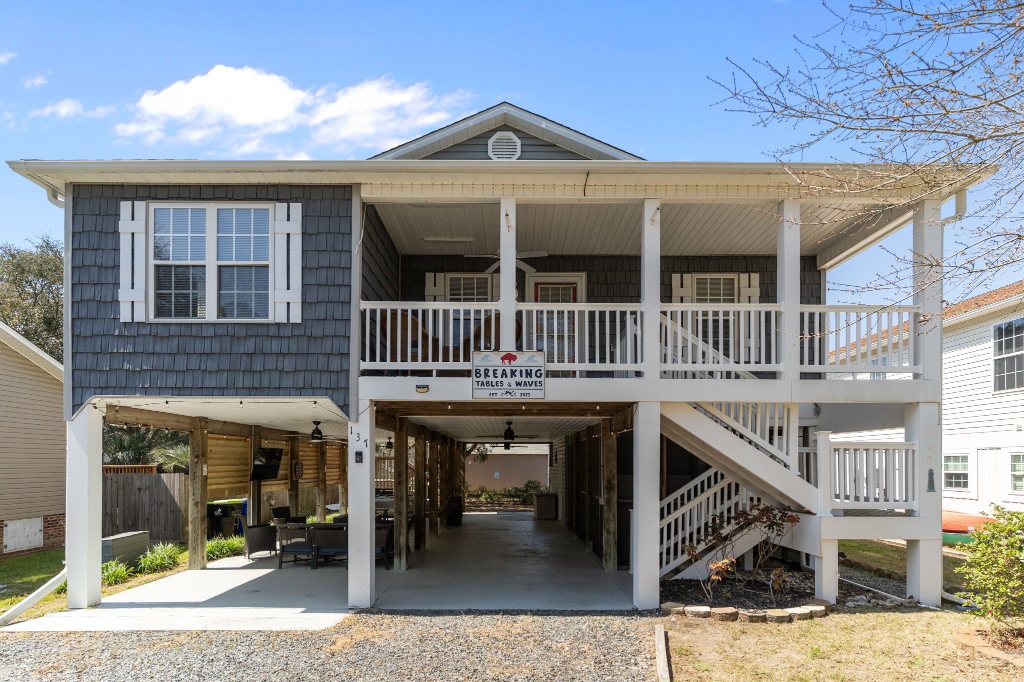 Breaking Tables and Waves