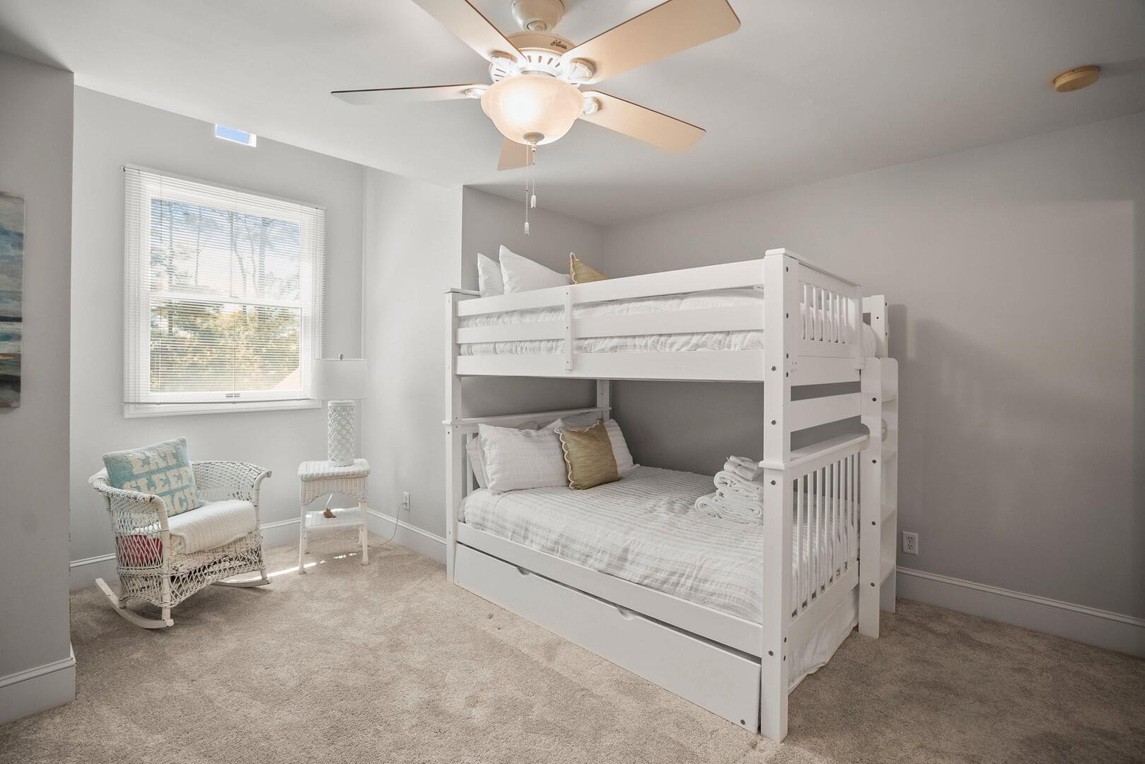 Double Bunk Bed Guest Bedroom Upstairs