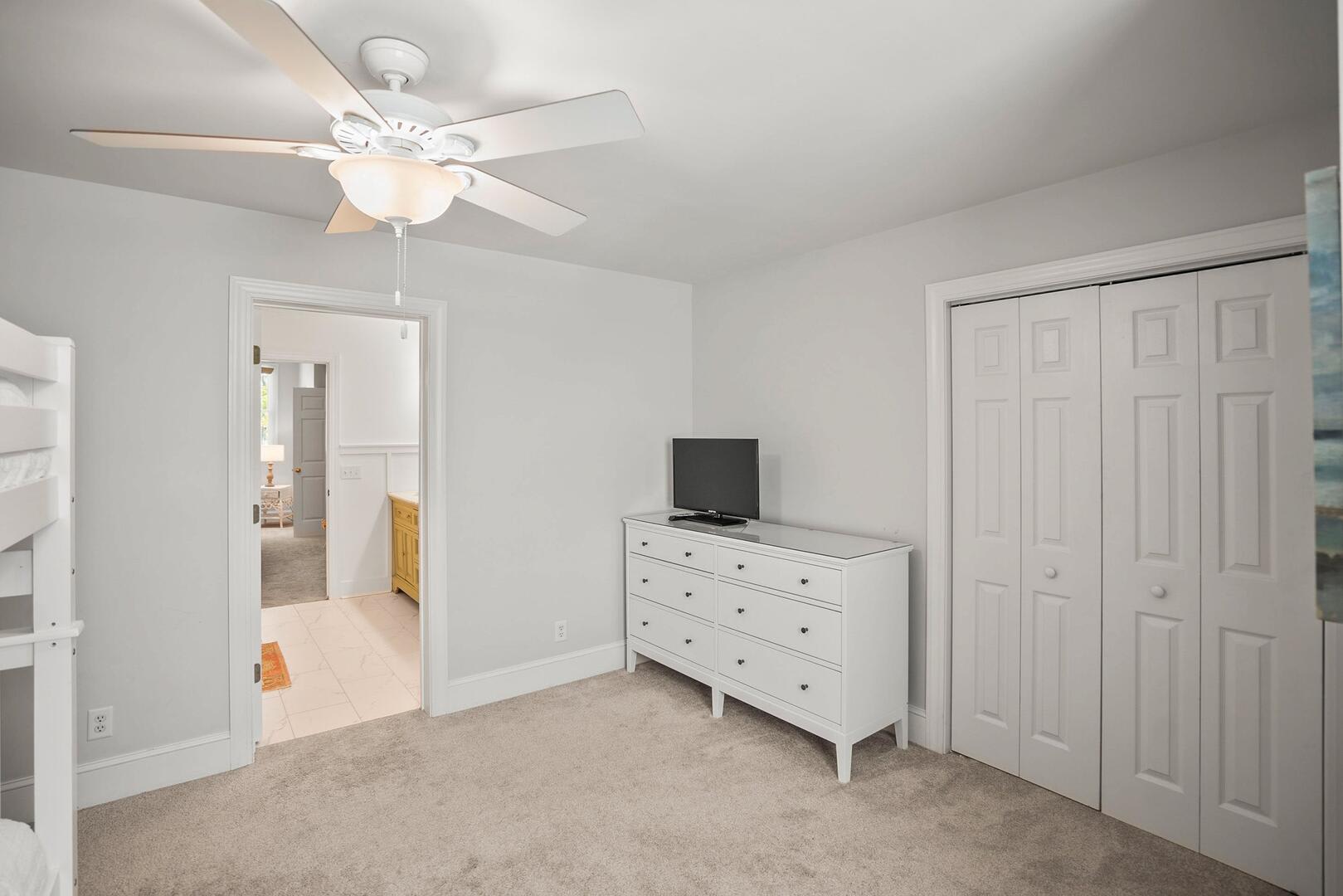 Double Bunk Bed Guest Bedroom Upstairs