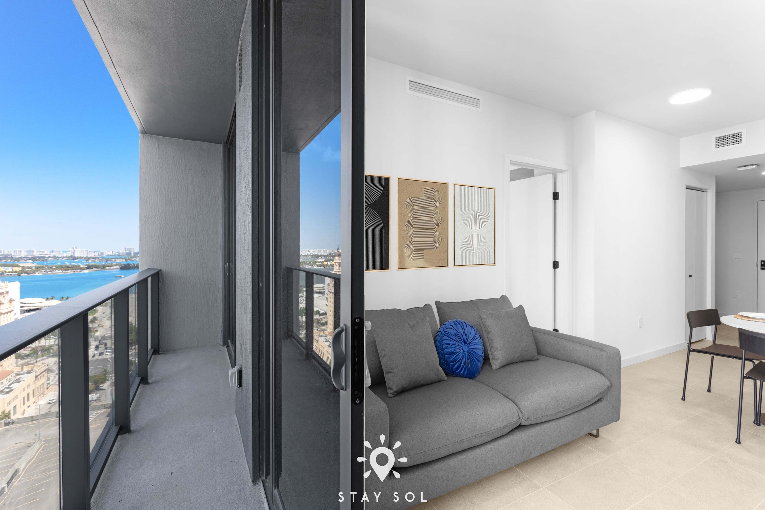 Stylish Retreat Modern 1BR and Den Miami