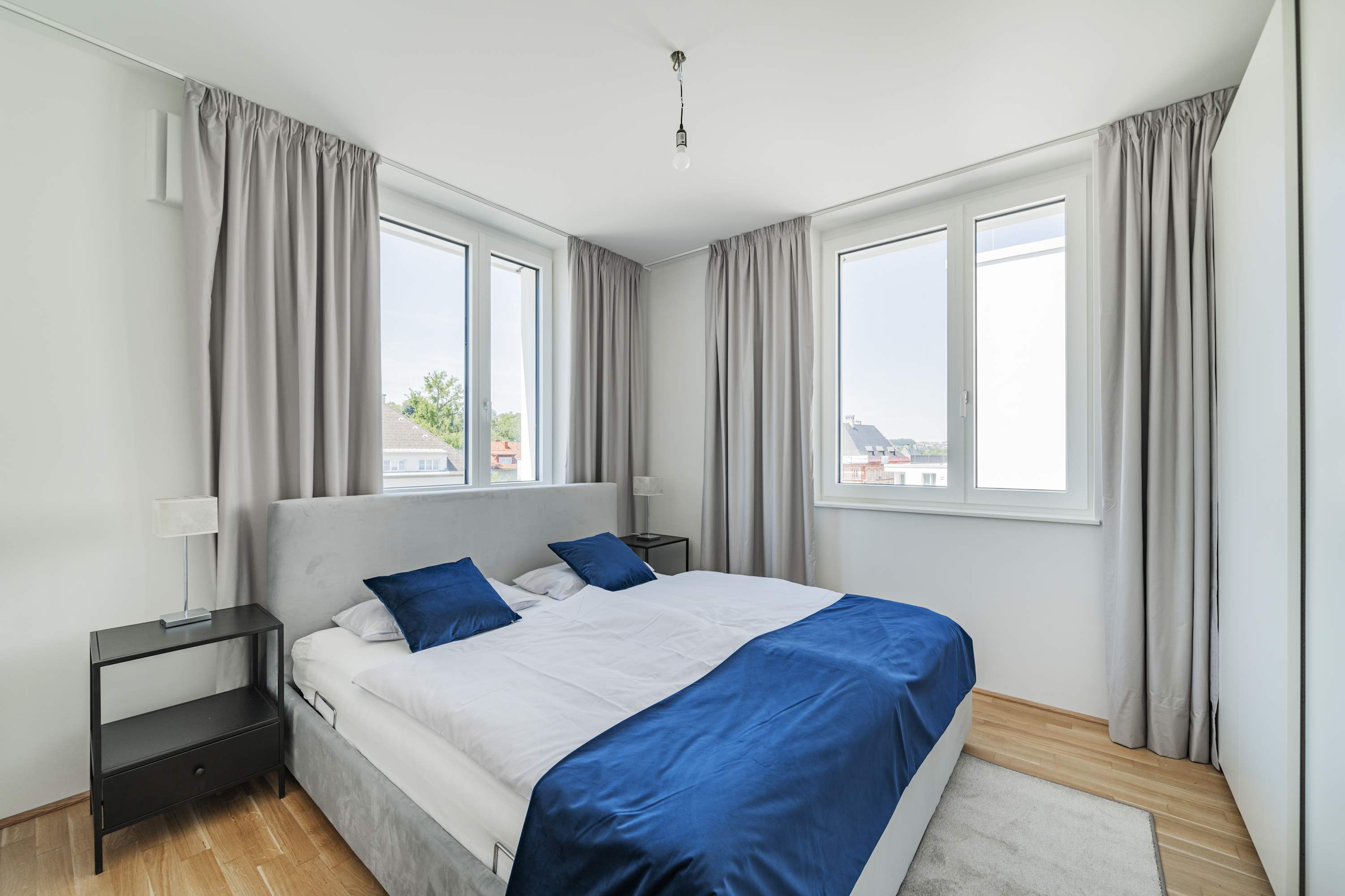 3 Zimmer Apartment mit Blick auf die Stadt