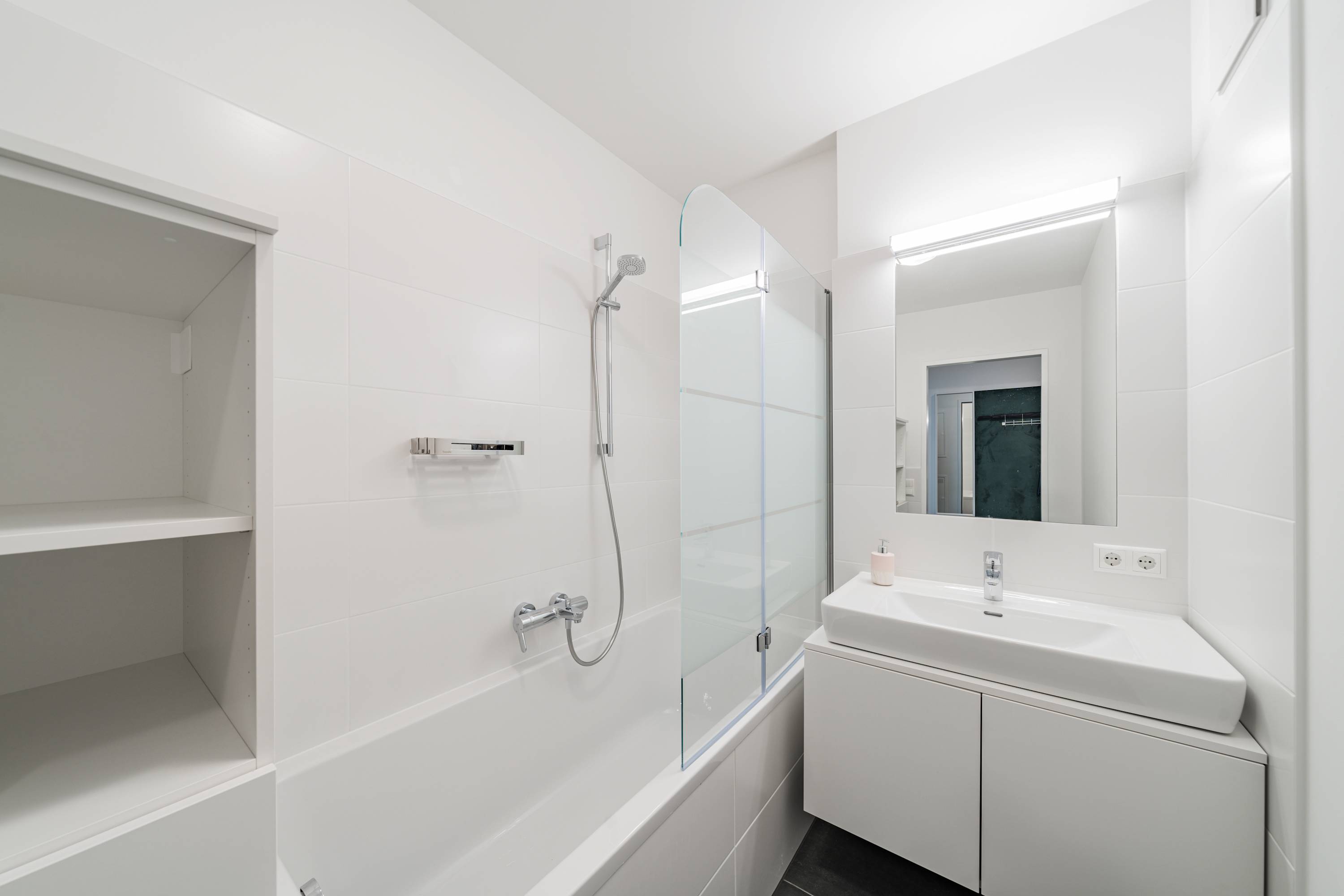2 Zimmer Apartment mit Blick auf die Stadt